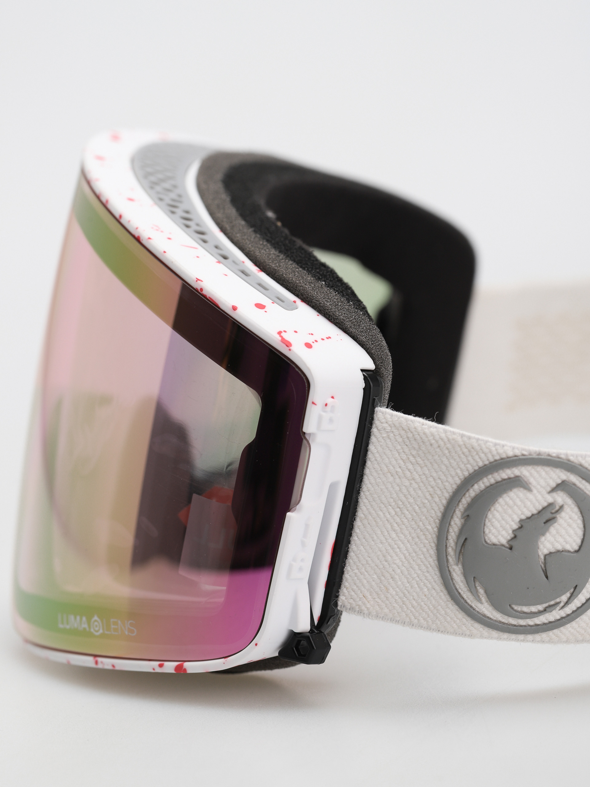 Gogle Dragon PXV2 (reused/lumalens pink ion/lumalens dark smoke)
