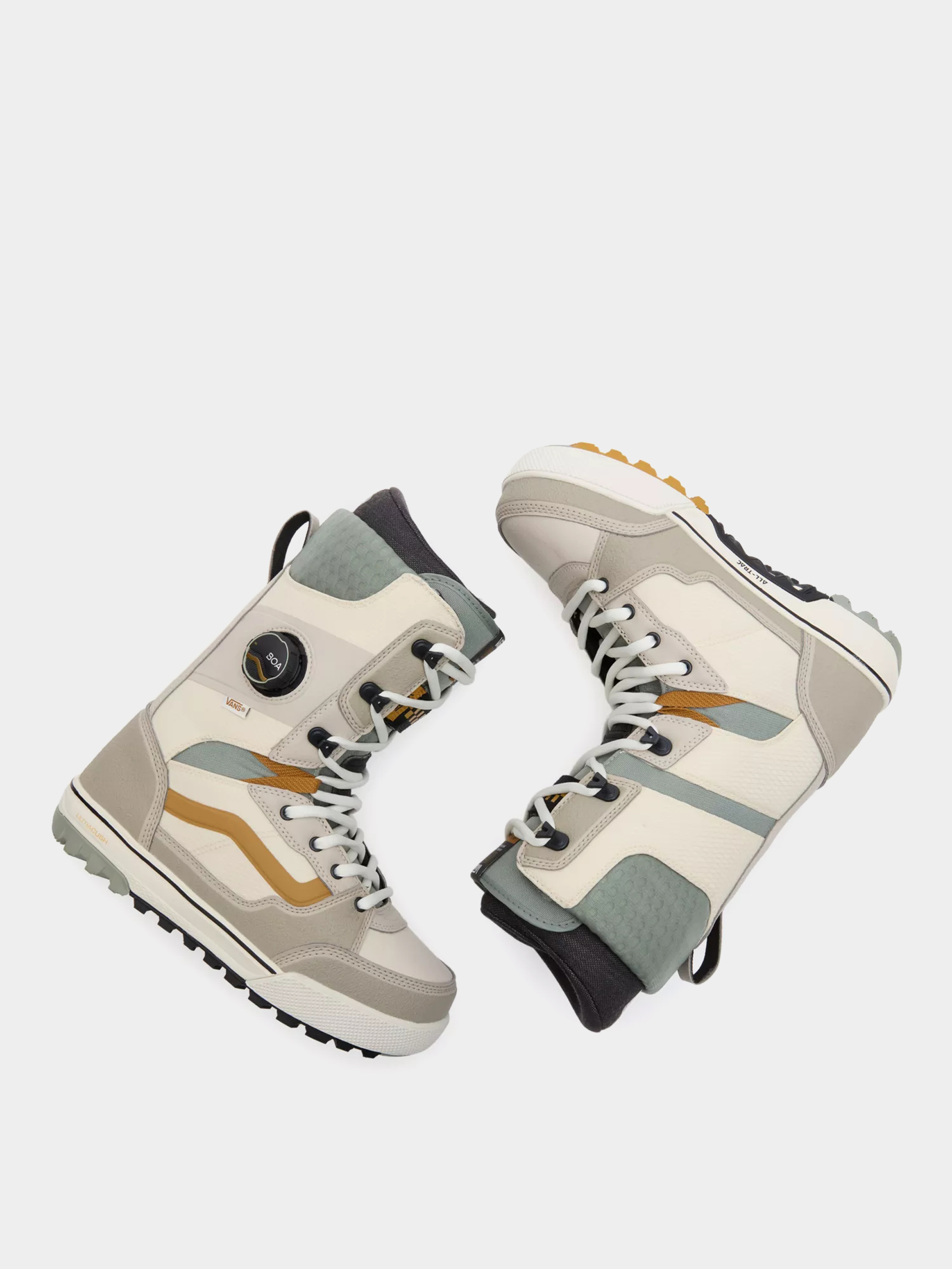 Męskie Buty snowboardowe Vans Invado Pro (darrell mathes beige/khaki)