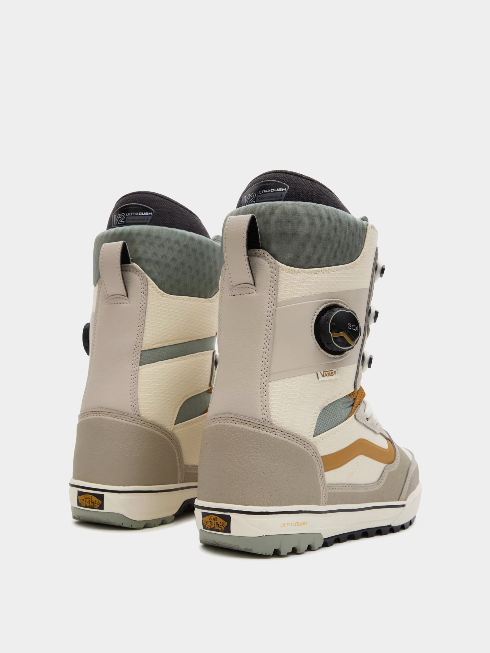 Męskie Buty snowboardowe Vans Invado Pro (darrell mathes beige/khaki)