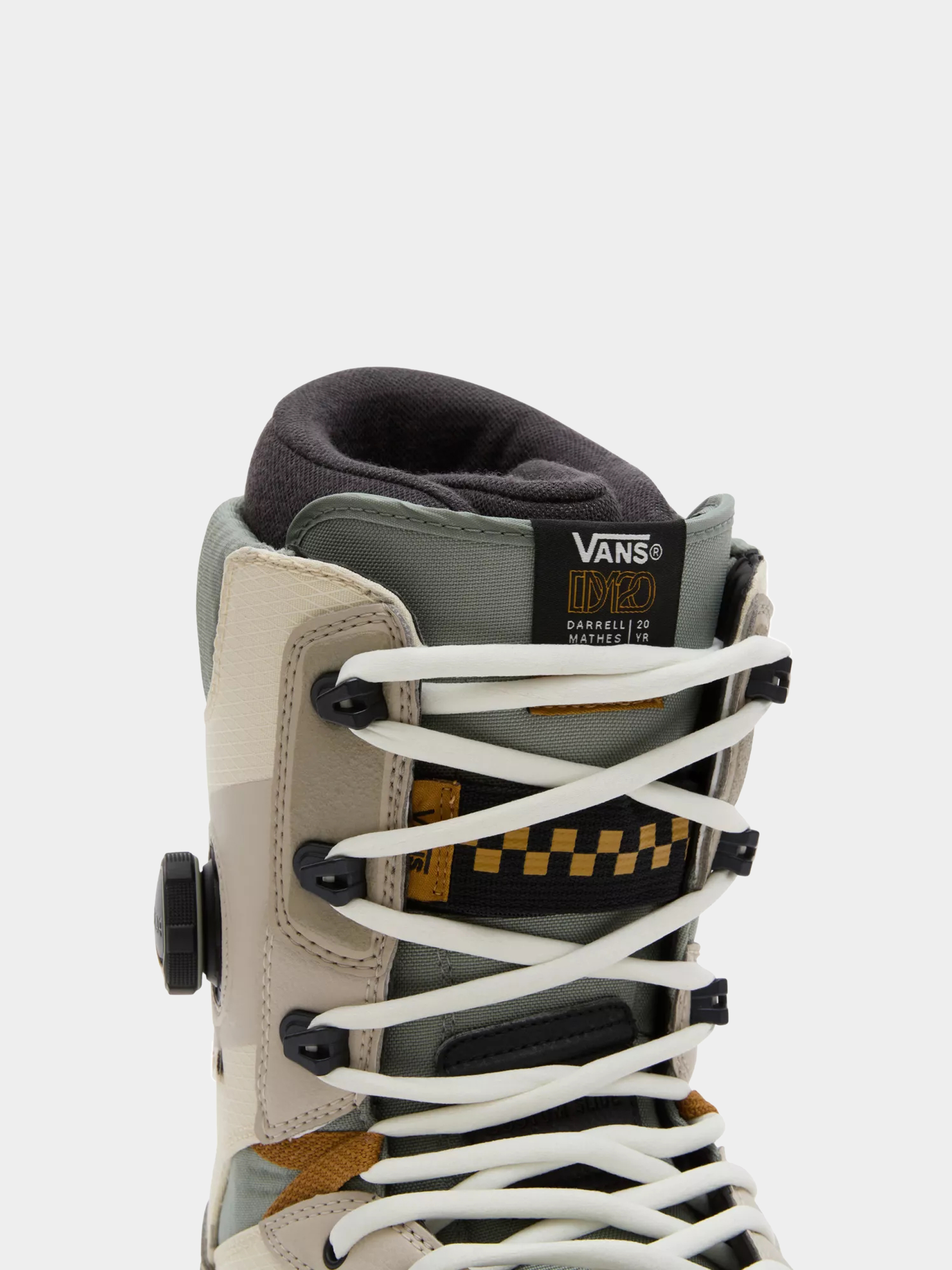 Męskie Buty snowboardowe Vans Invado Pro (darrell mathes beige/khaki)
