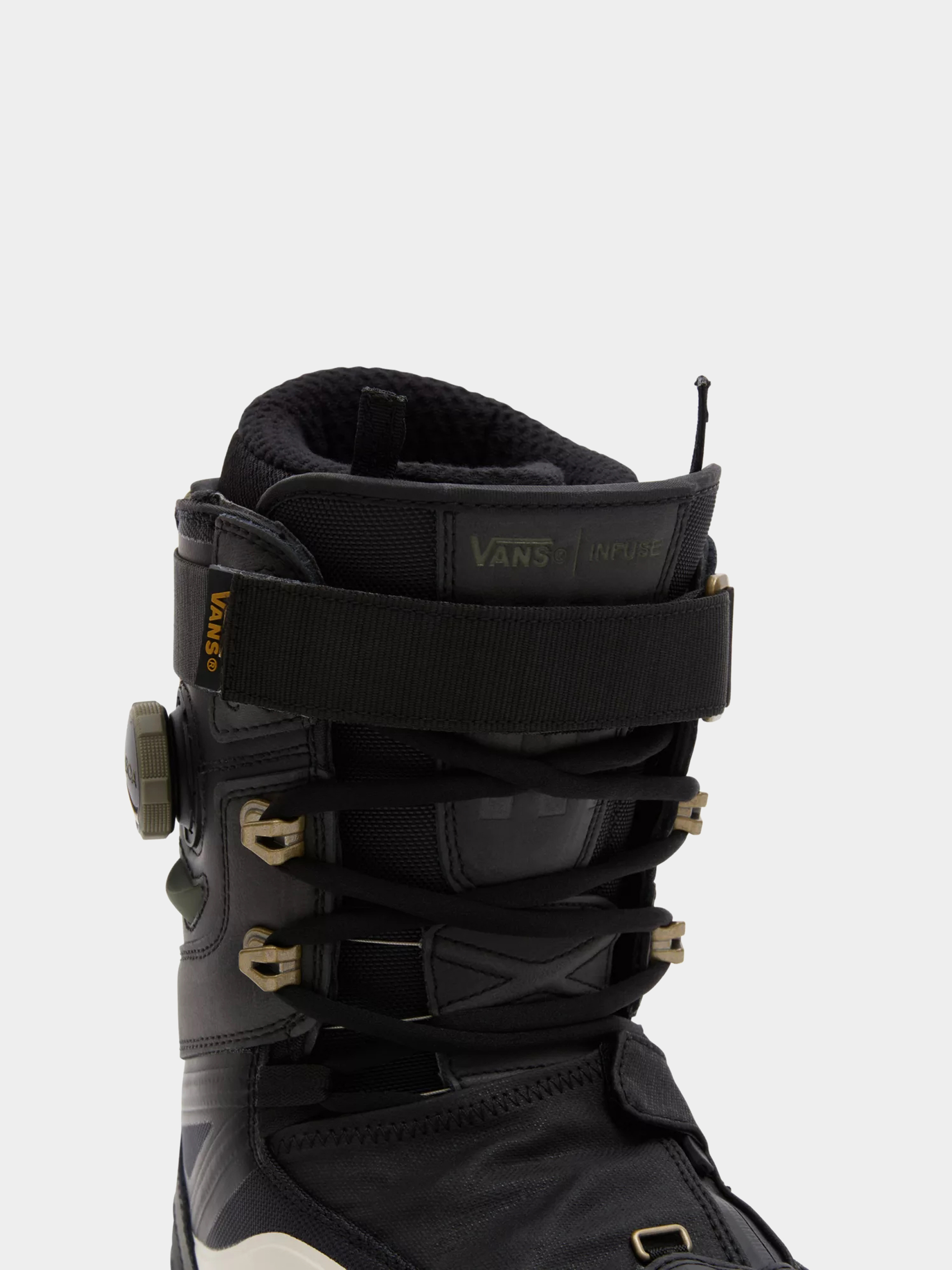 Męskie Buty snowboardowe Vans Infuse (black/olive)