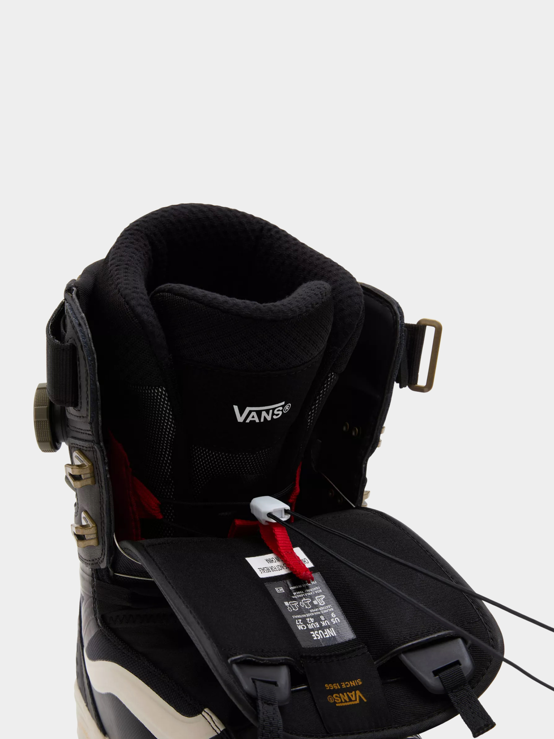 Męskie Buty snowboardowe Vans Infuse (black/olive)