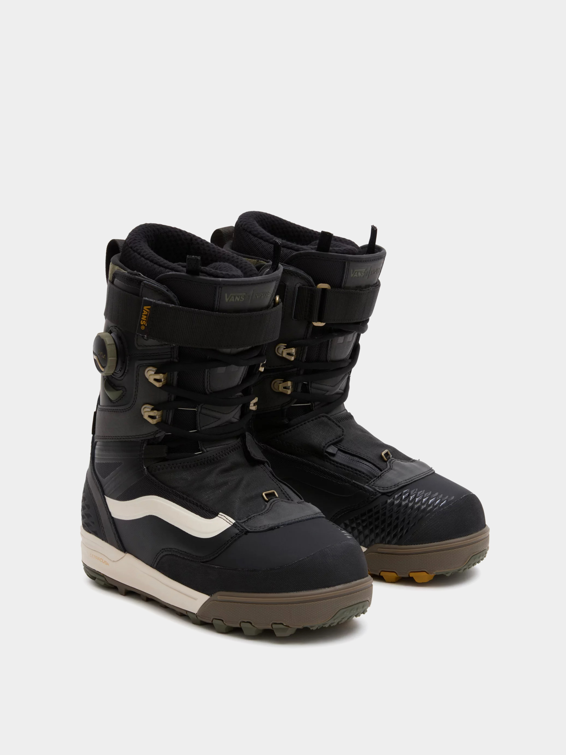 Męskie Buty snowboardowe Vans Infuse (black/olive)