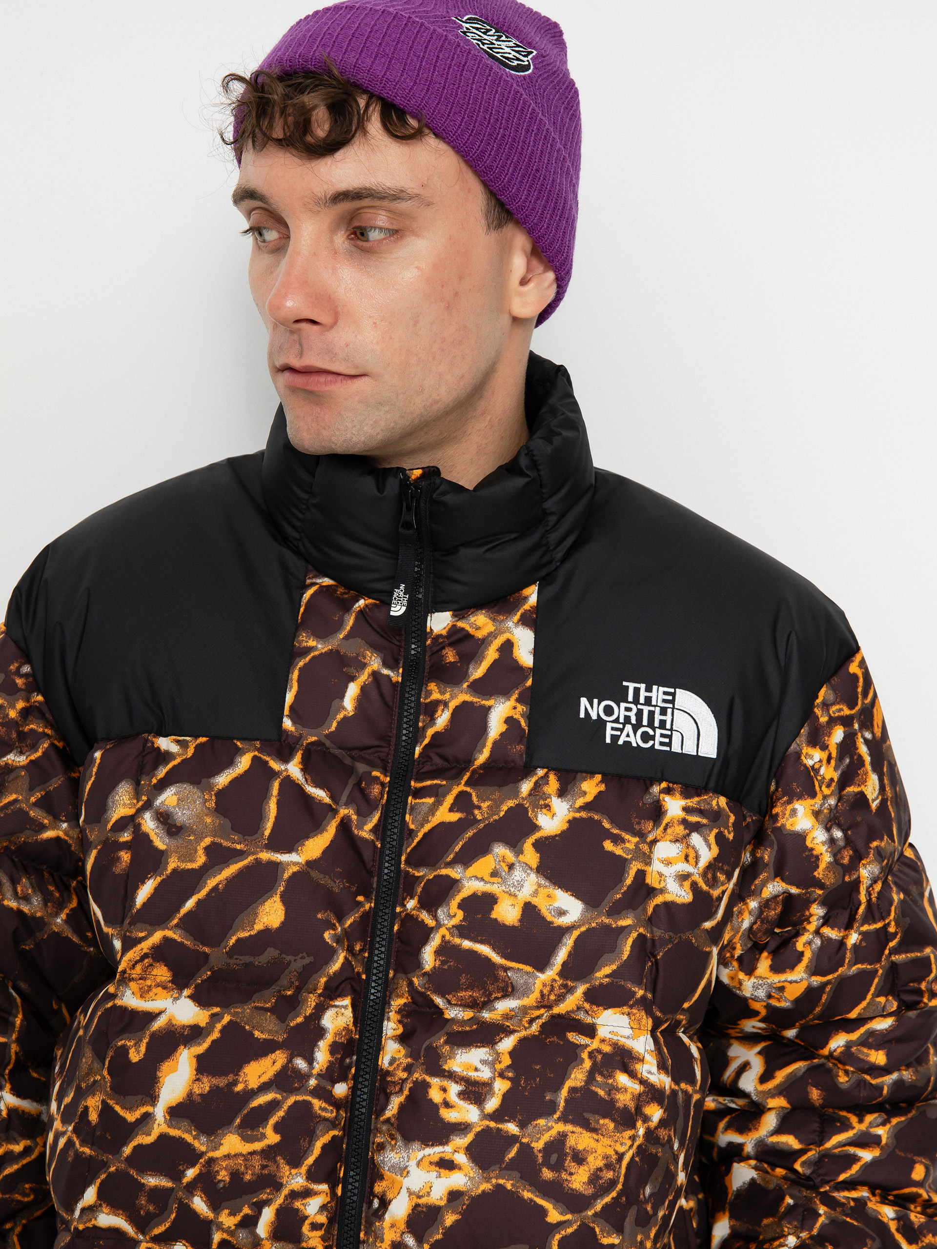 Kurtka The North Face Lhotse (coal brown wtrdstp/tnfb)