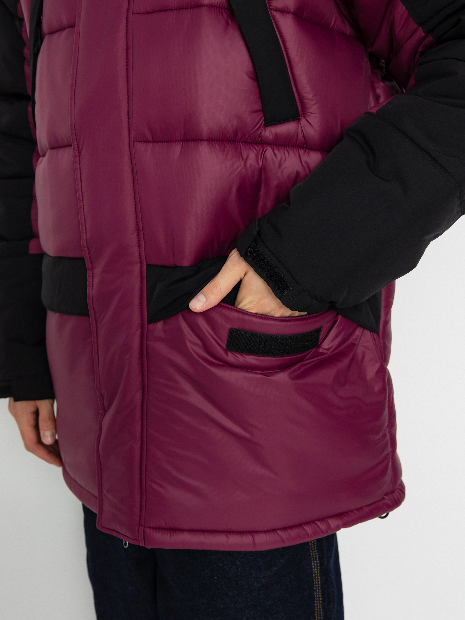 Kurtka The North Face Insulated Parka (boysenberry/tnf black)