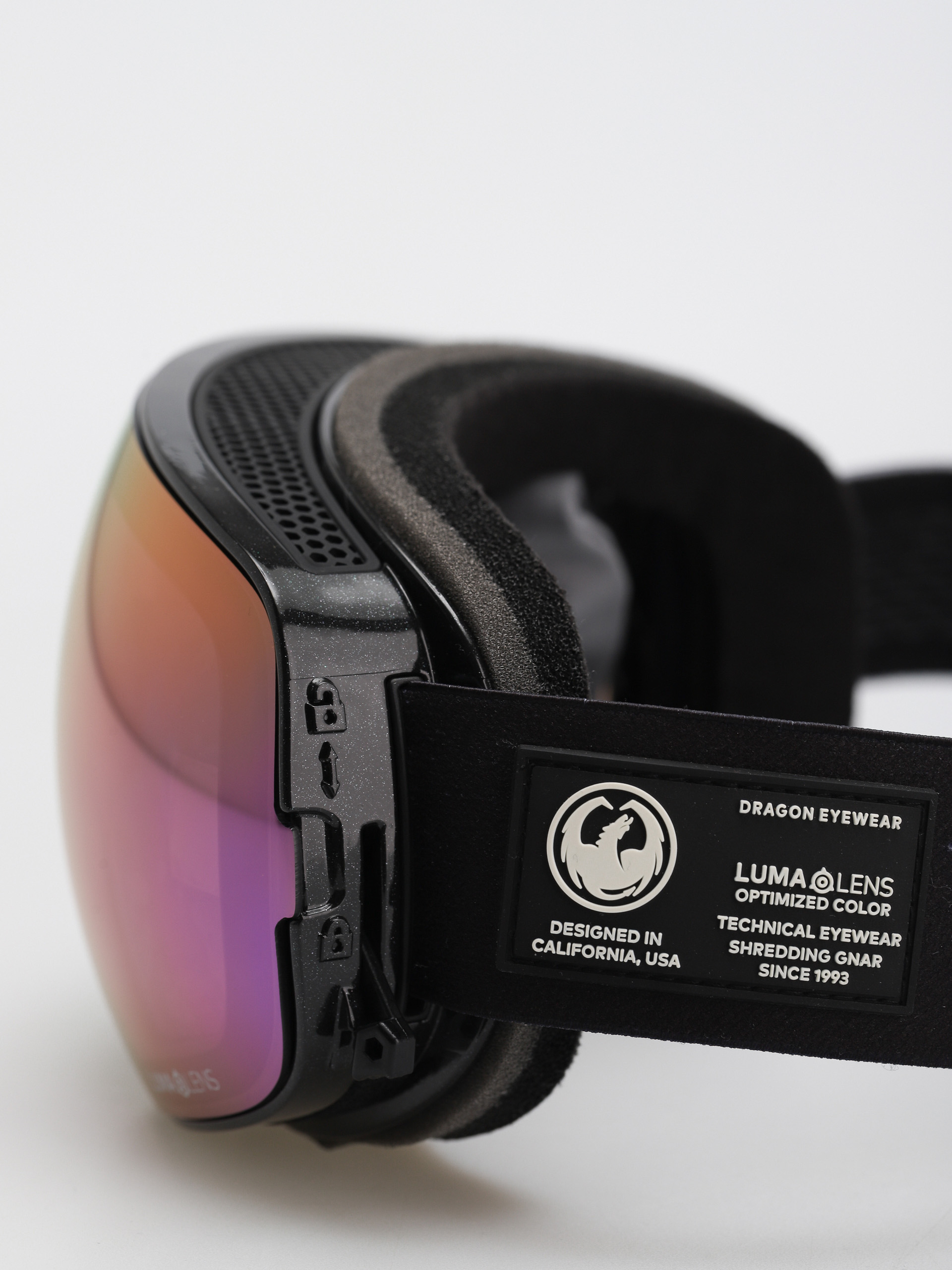 Gogle Dragon X2S (blackpearl/lumalens purple ion/lumalens amber)