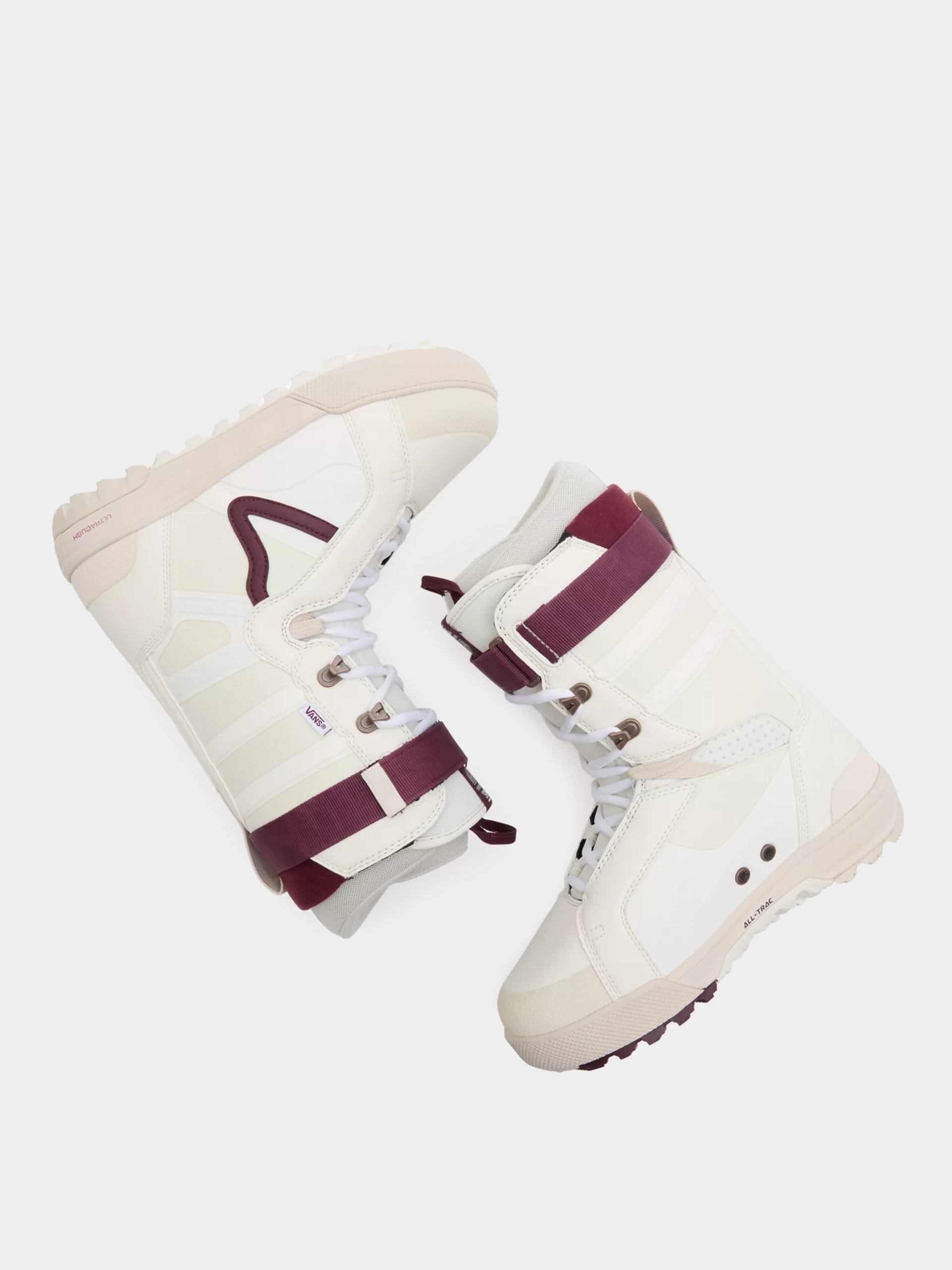 Męskie Buty snowboardowe Vans Hi Standard Pro (benny urban marshmallow/burgundy)