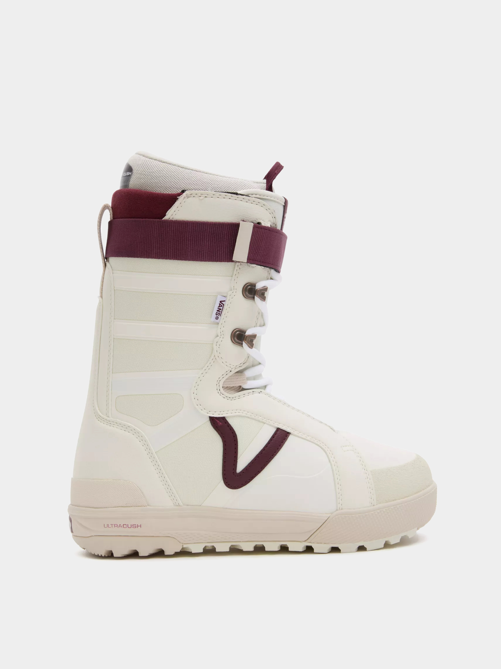 Męskie Buty snowboardowe Vans Hi Standard Pro (benny urban marshmallow/burgundy)