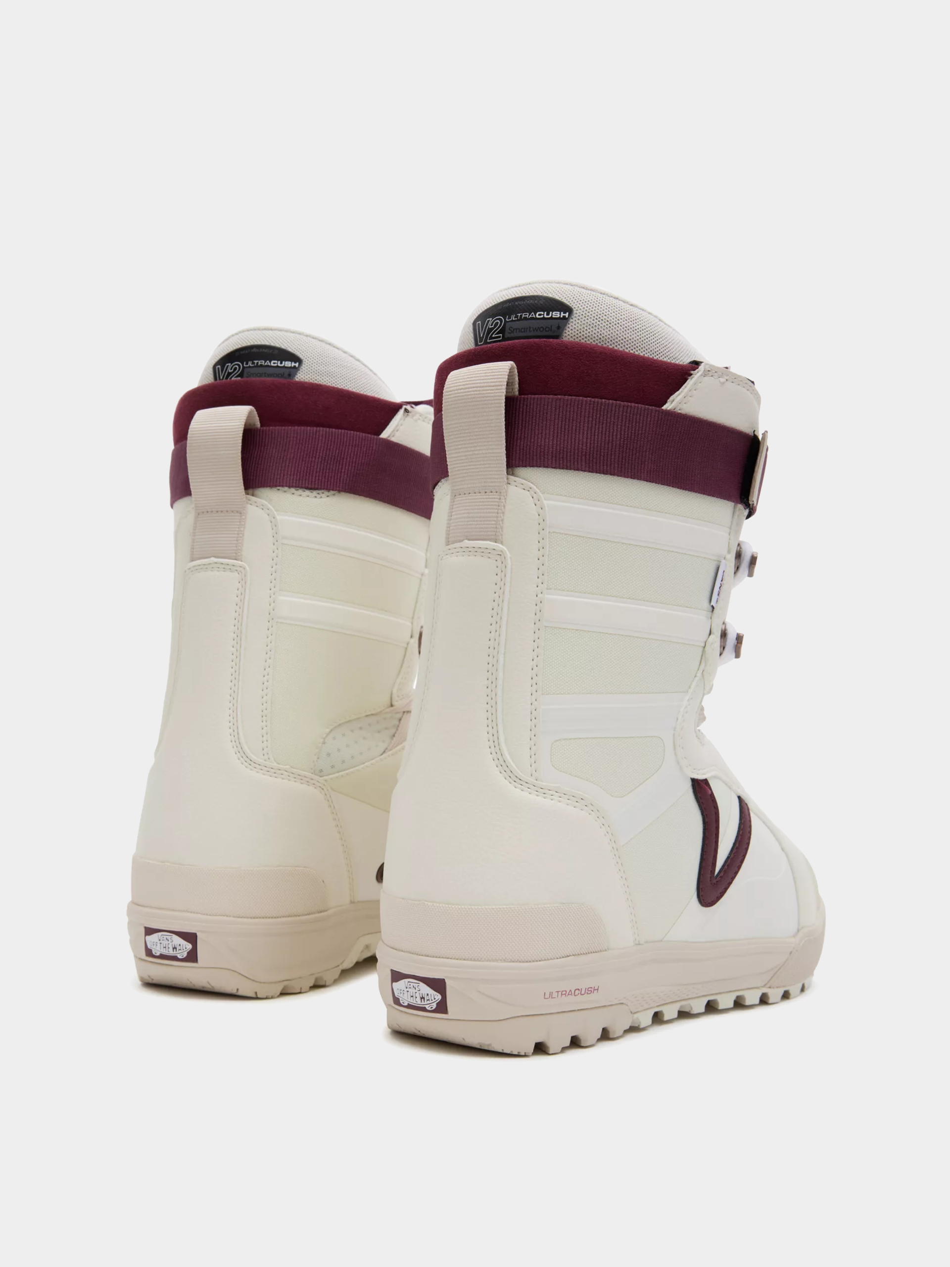 Męskie Buty snowboardowe Vans Hi Standard Pro (benny urban marshmallow/burgundy)