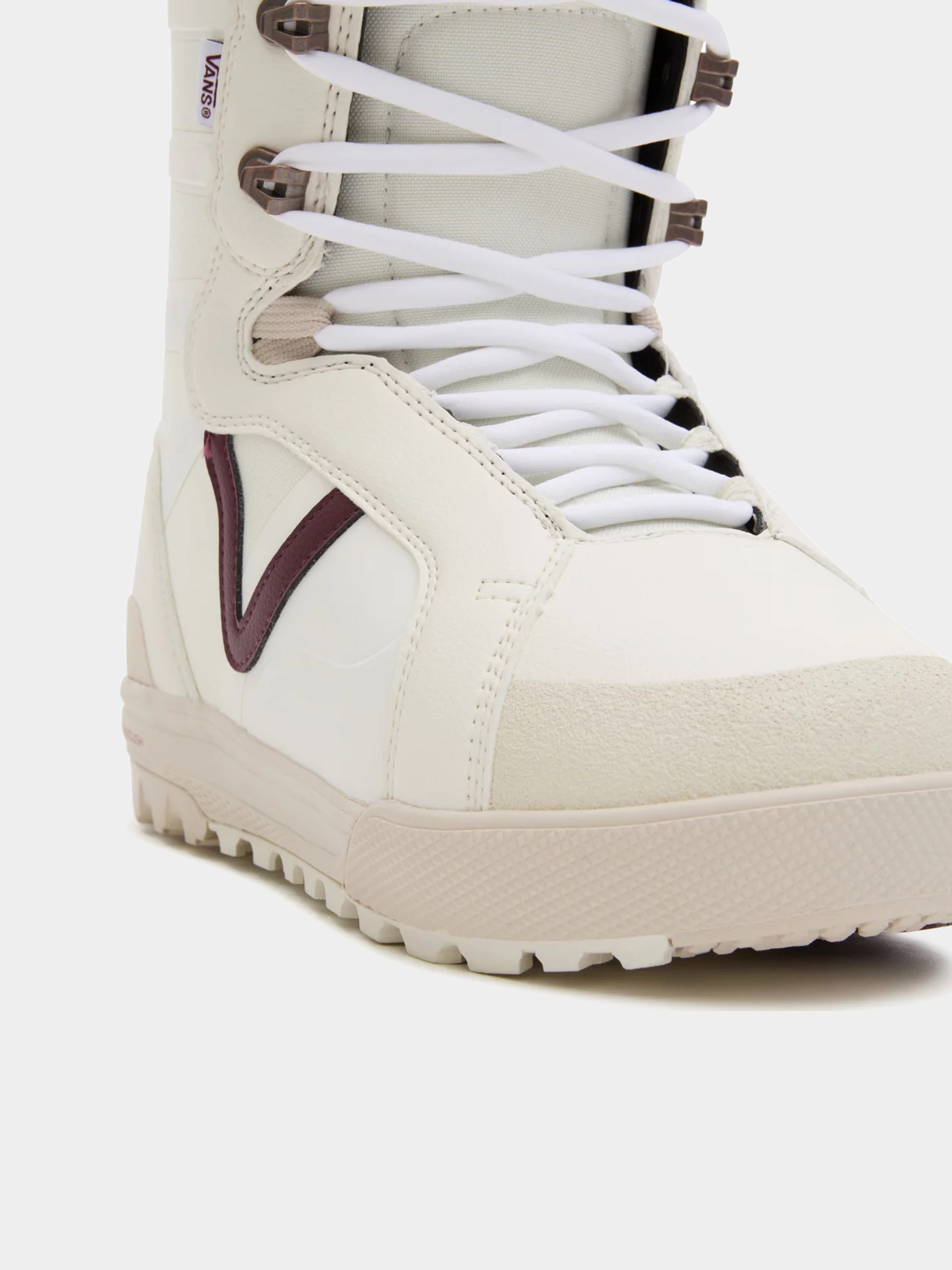 Męskie Buty snowboardowe Vans Hi Standard Pro (benny urban marshmallow/burgundy)