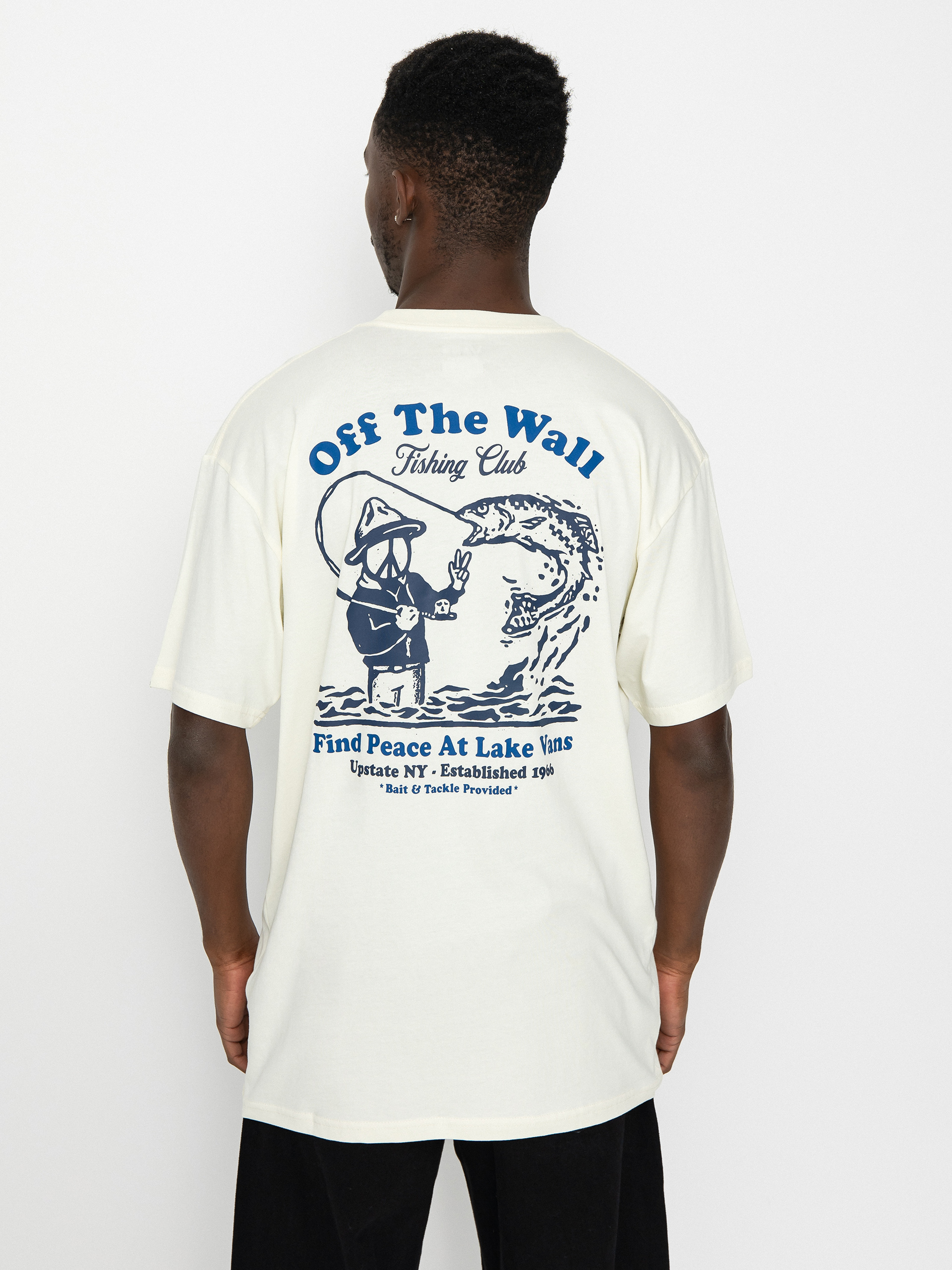 T-shirt Vans Vans Fishing Club Pocket (marshmallow)