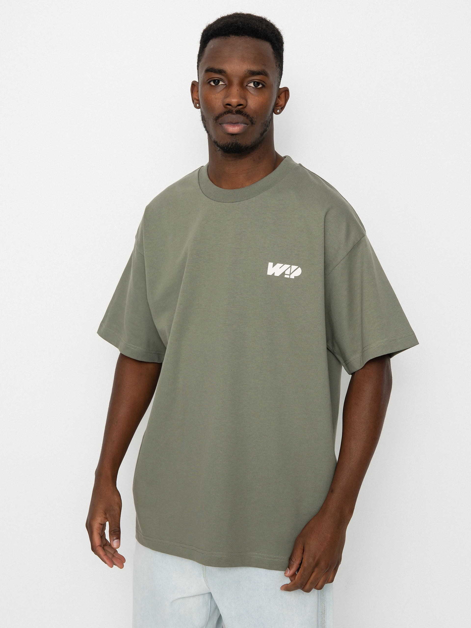 T-shirt Carhartt WIP Assemble (smoke green/natural)