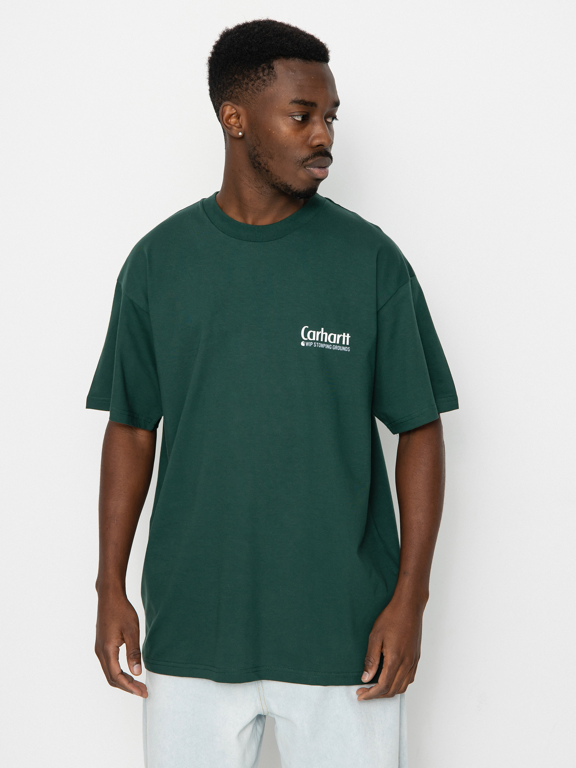T-shirt Carhartt WIP Bewilderness (discovery green)