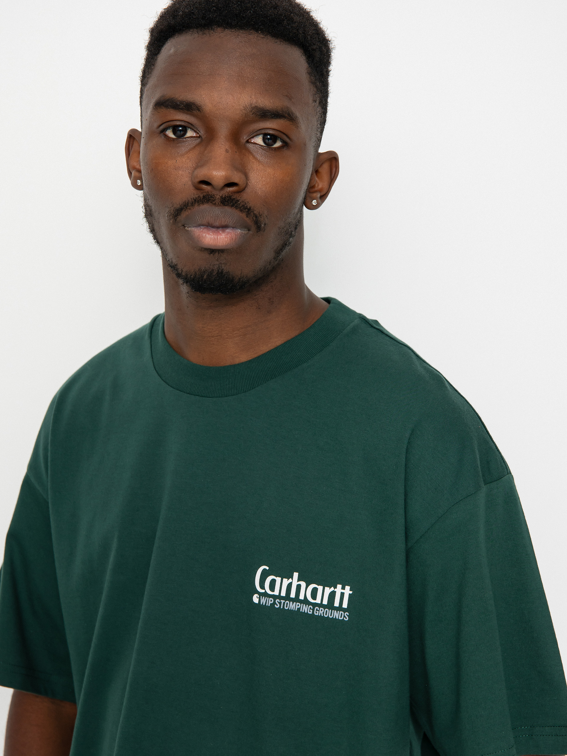 T-shirt Carhartt WIP Bewilderness (discovery green)