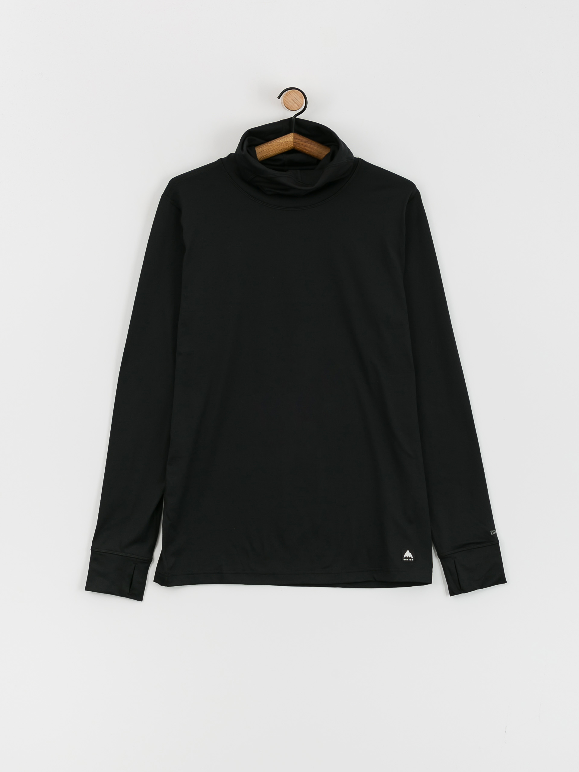 Męski Longsleeve Burton Midweight Base Layer Long Neck (true black)