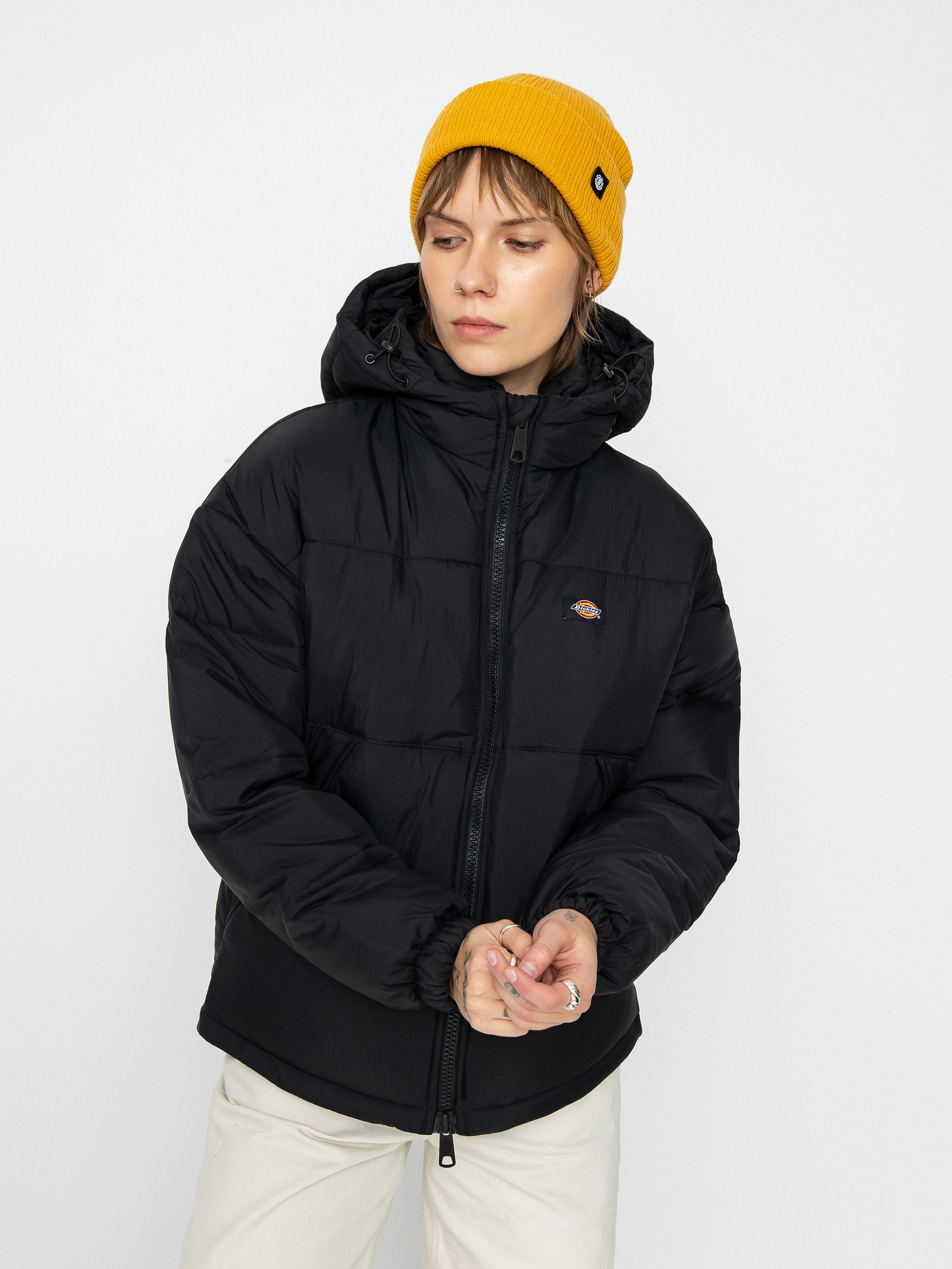 Kurtka Dickies Alatna Oversized Puffer Wmn (black)