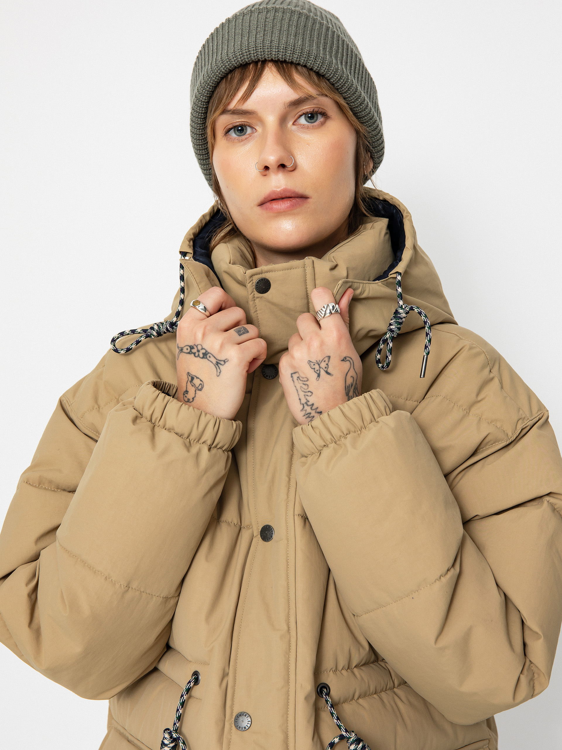 Kurtka Element Big Trekka Wmn (khaki)