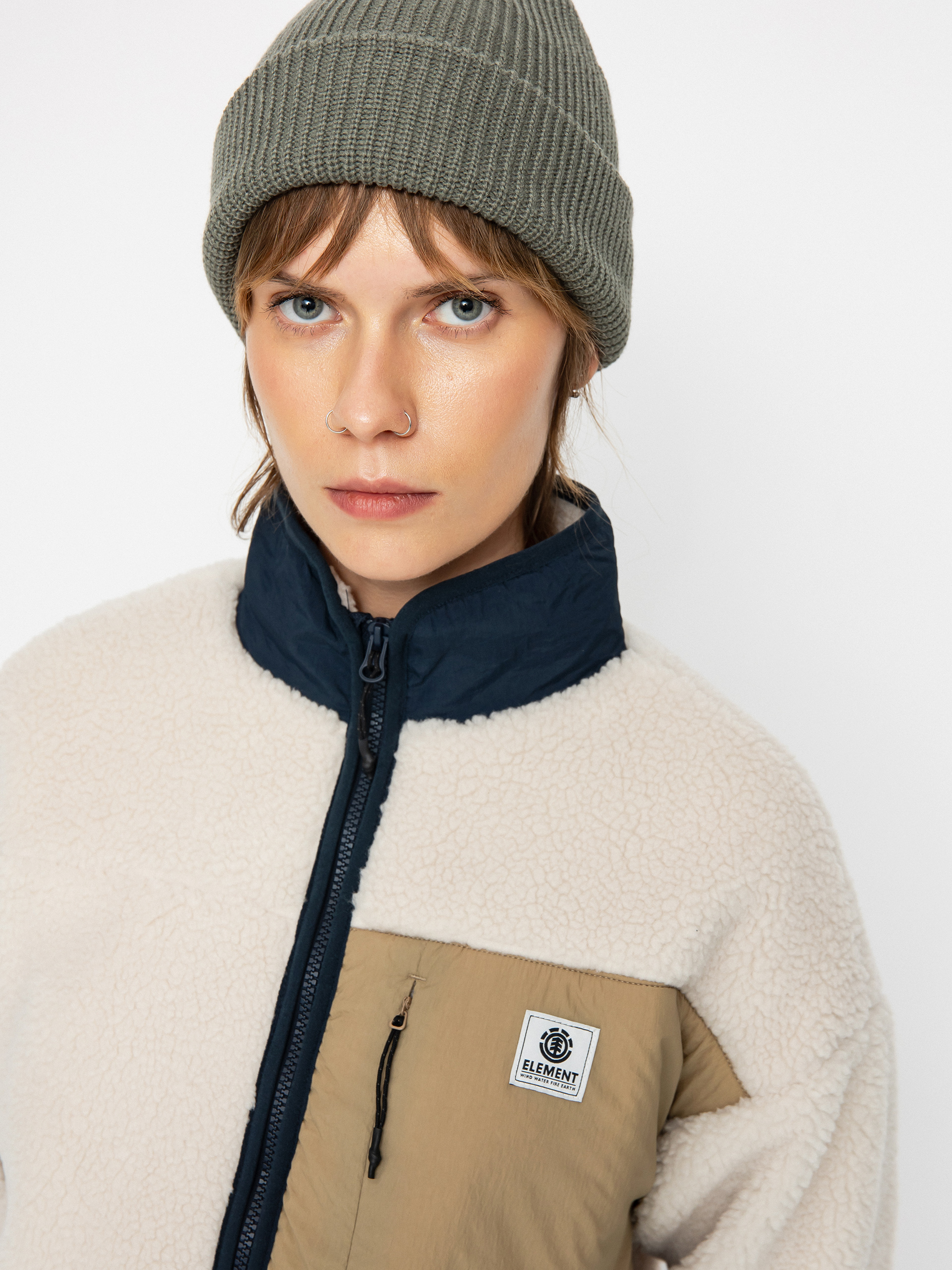 Kurtka Element Oak Sherpa Wmn (egret)