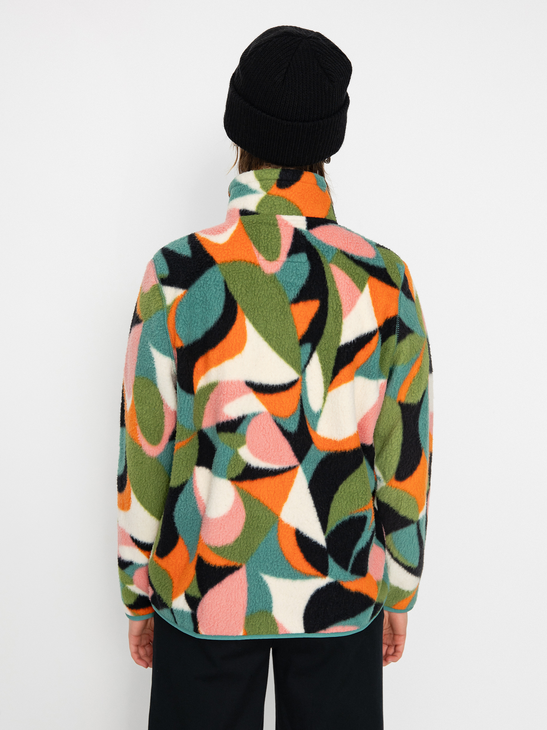 Damski Polar Billabong Boundary Mock 3 (pink coral)