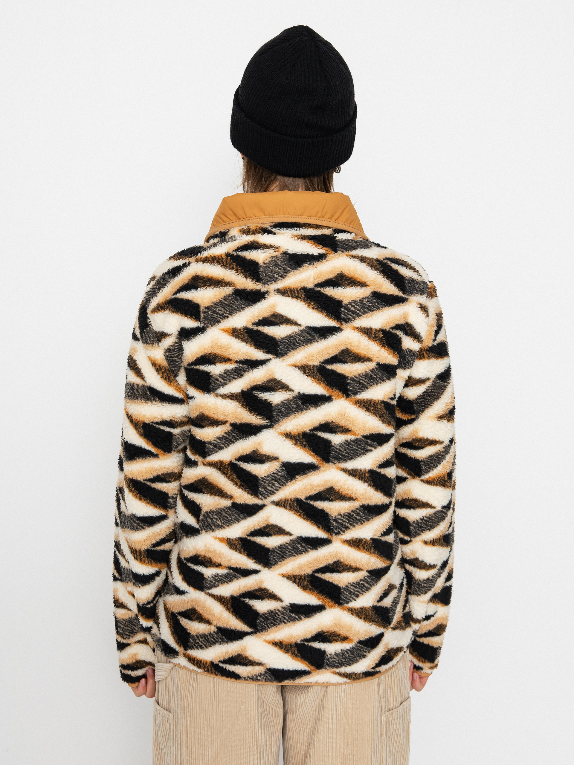 Damski Polar Billabong Switchback Pullover (caramel)