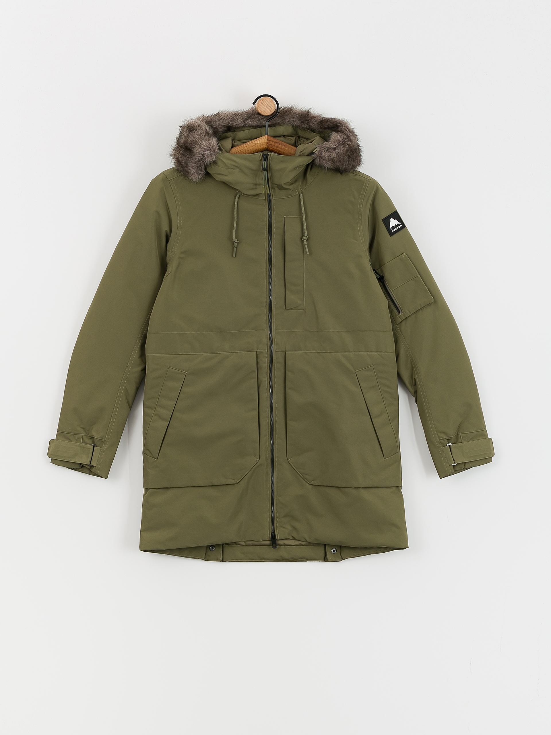 Kurtka snowboardowa Burton Saxton Parka Wmn - zielony