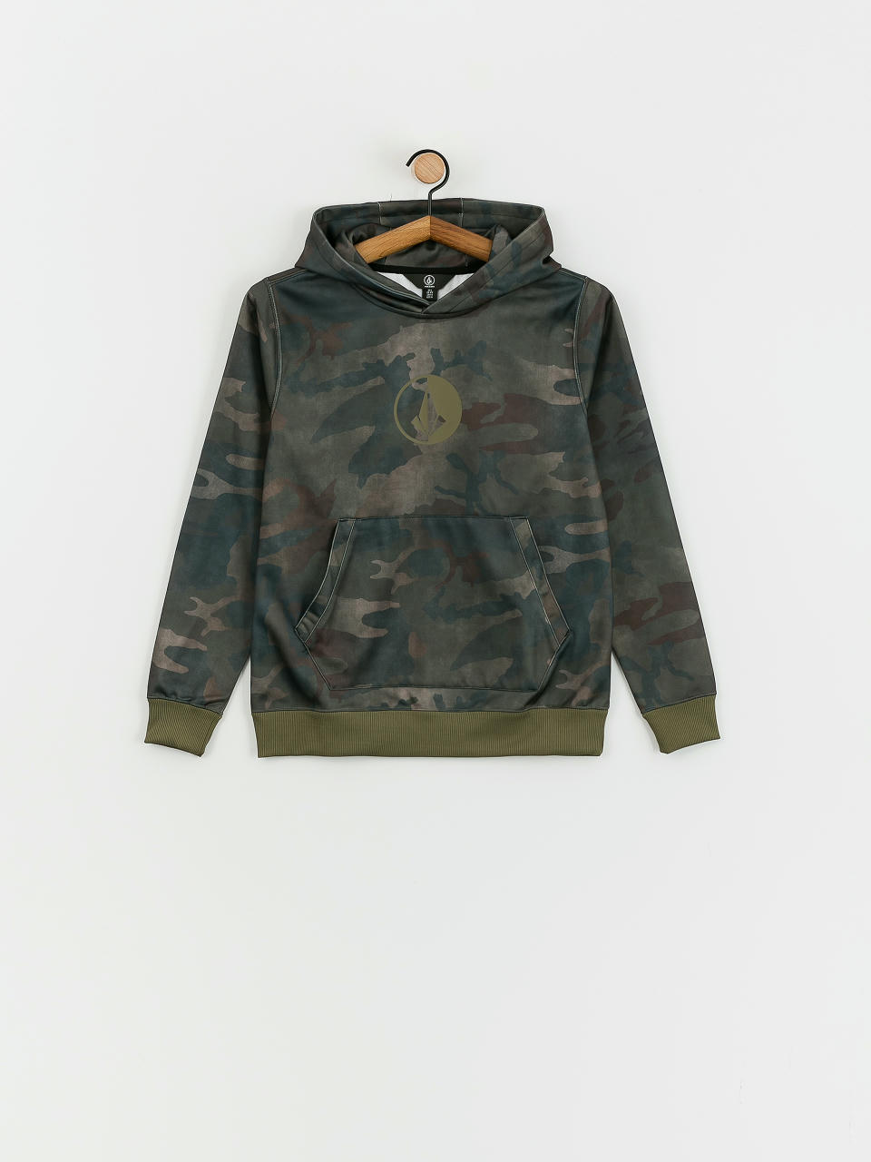 Bluza aktywna Volcom Youth Riding JR (cloudwash camo)