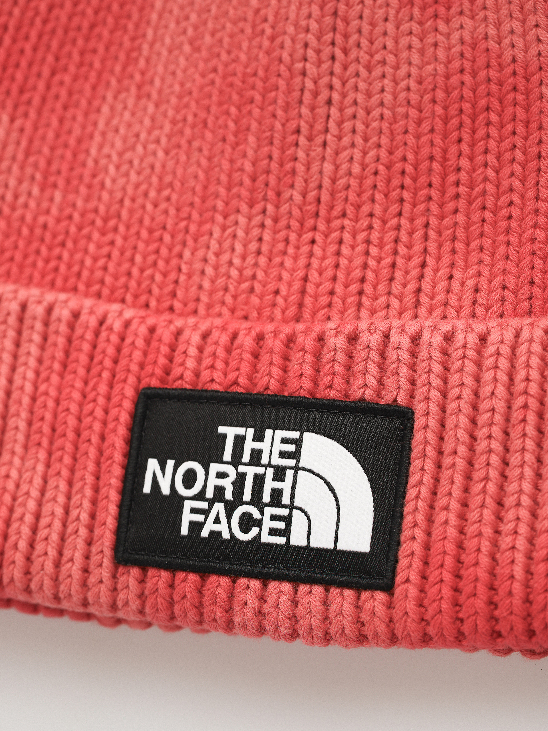 Czapka zimowa The North Face Tie Dye Logo Box (clay red)