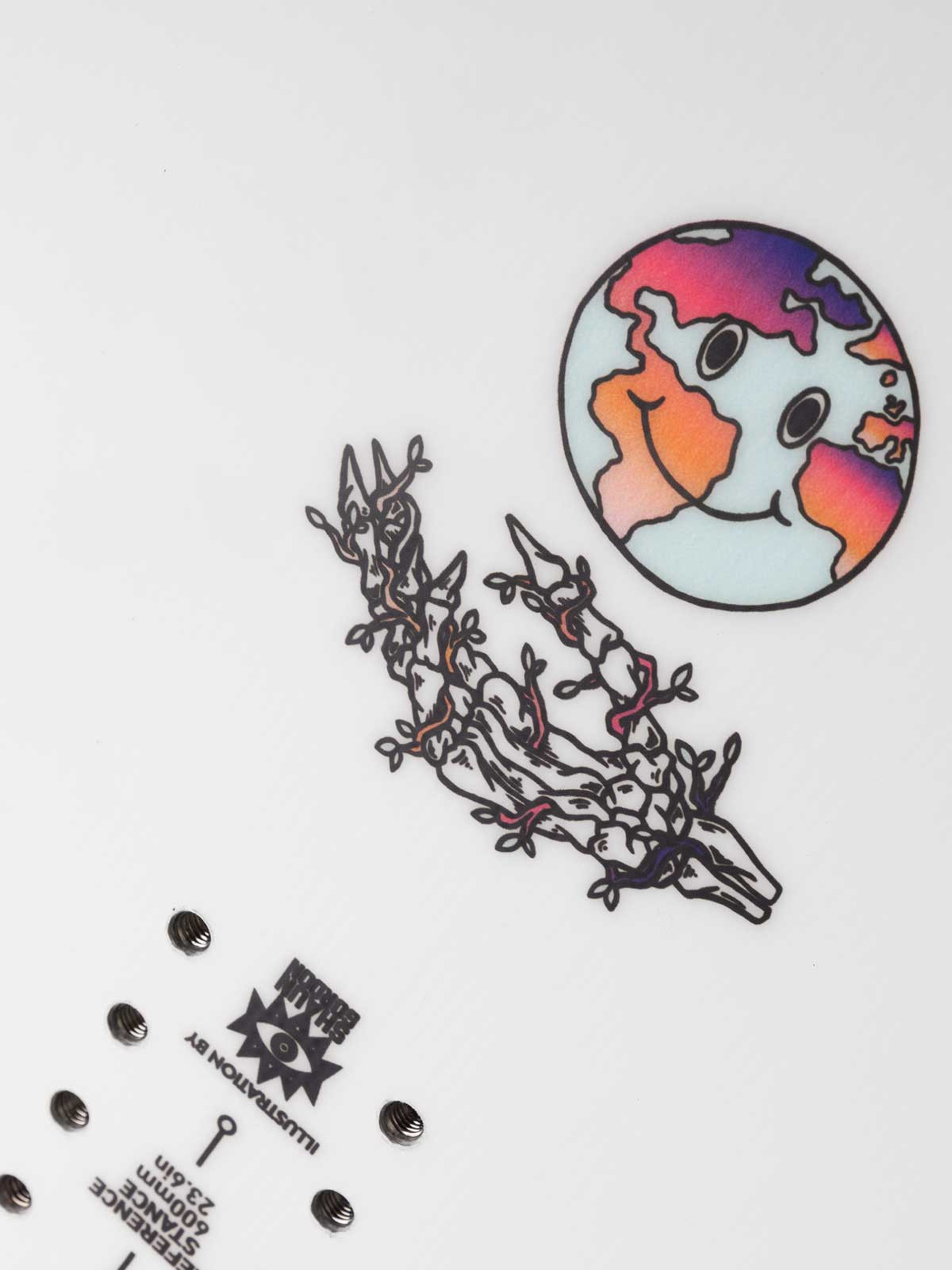 Męska Deska snowboardowa Jones Snowboards Tweaker (black/white)