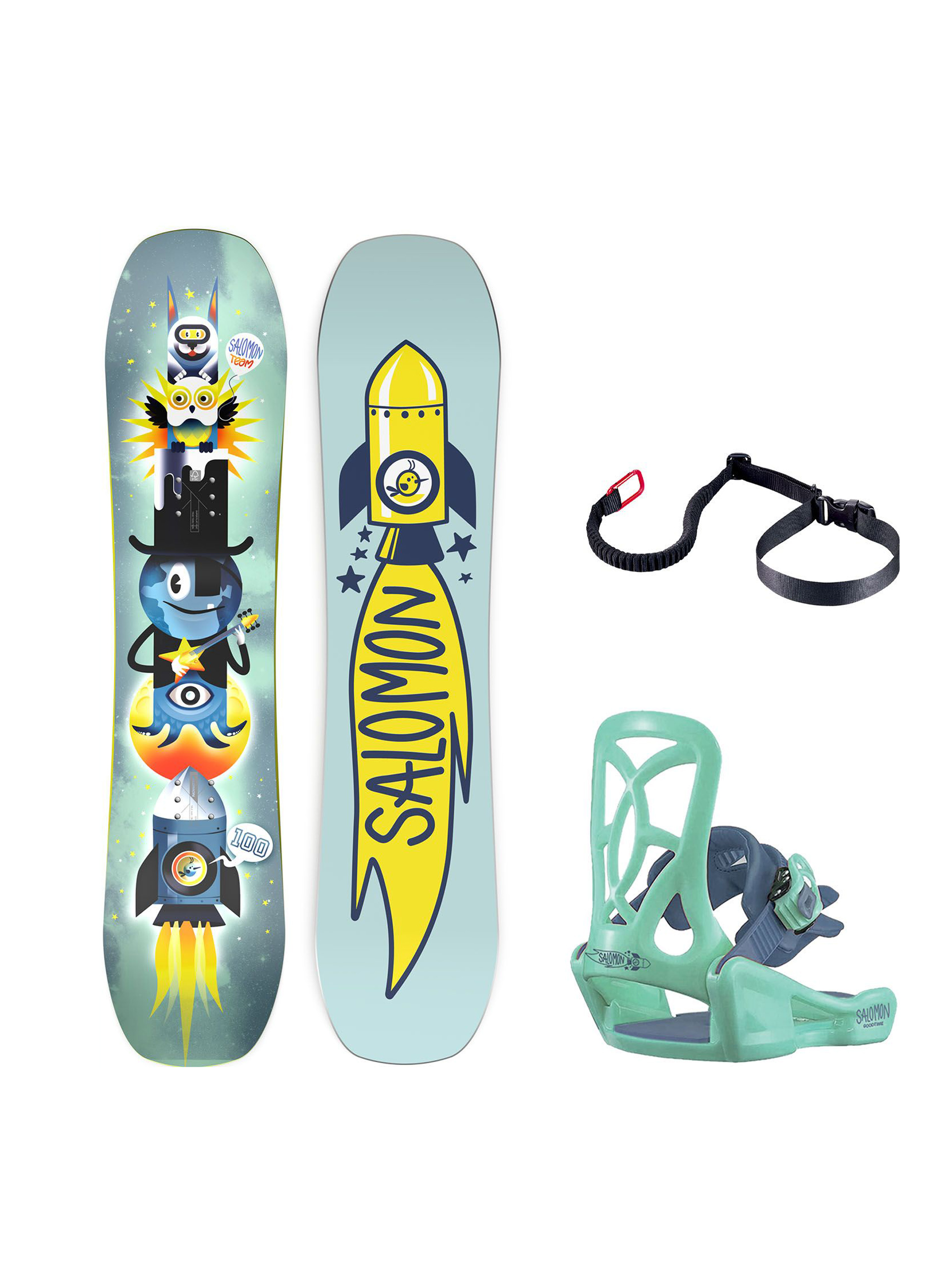 Zestaw snowboardowy Salomon Team Package JR