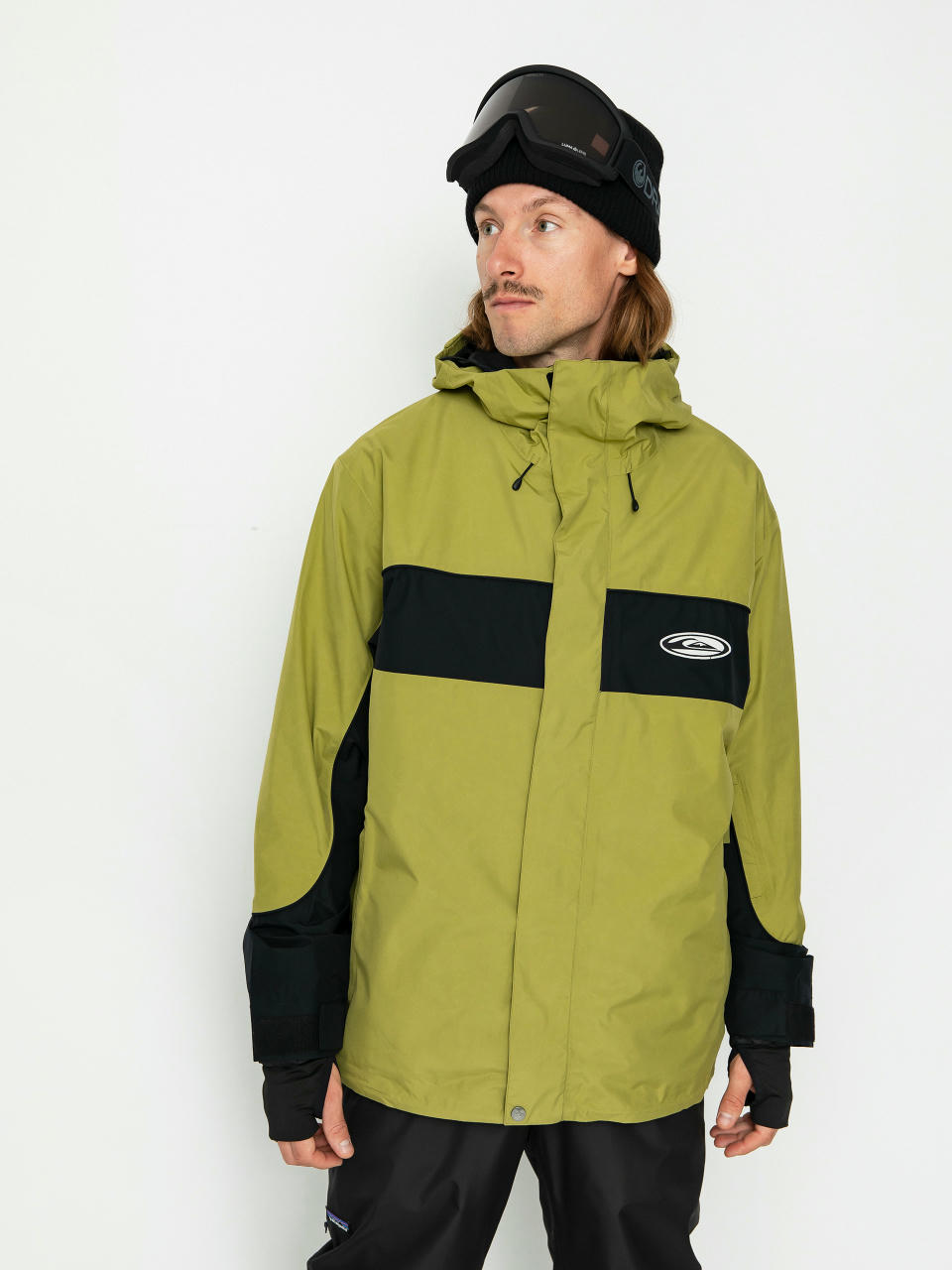 Męska Kurtka snowboardowa Quiksilver High Altitude Gore-Tex (green olive)