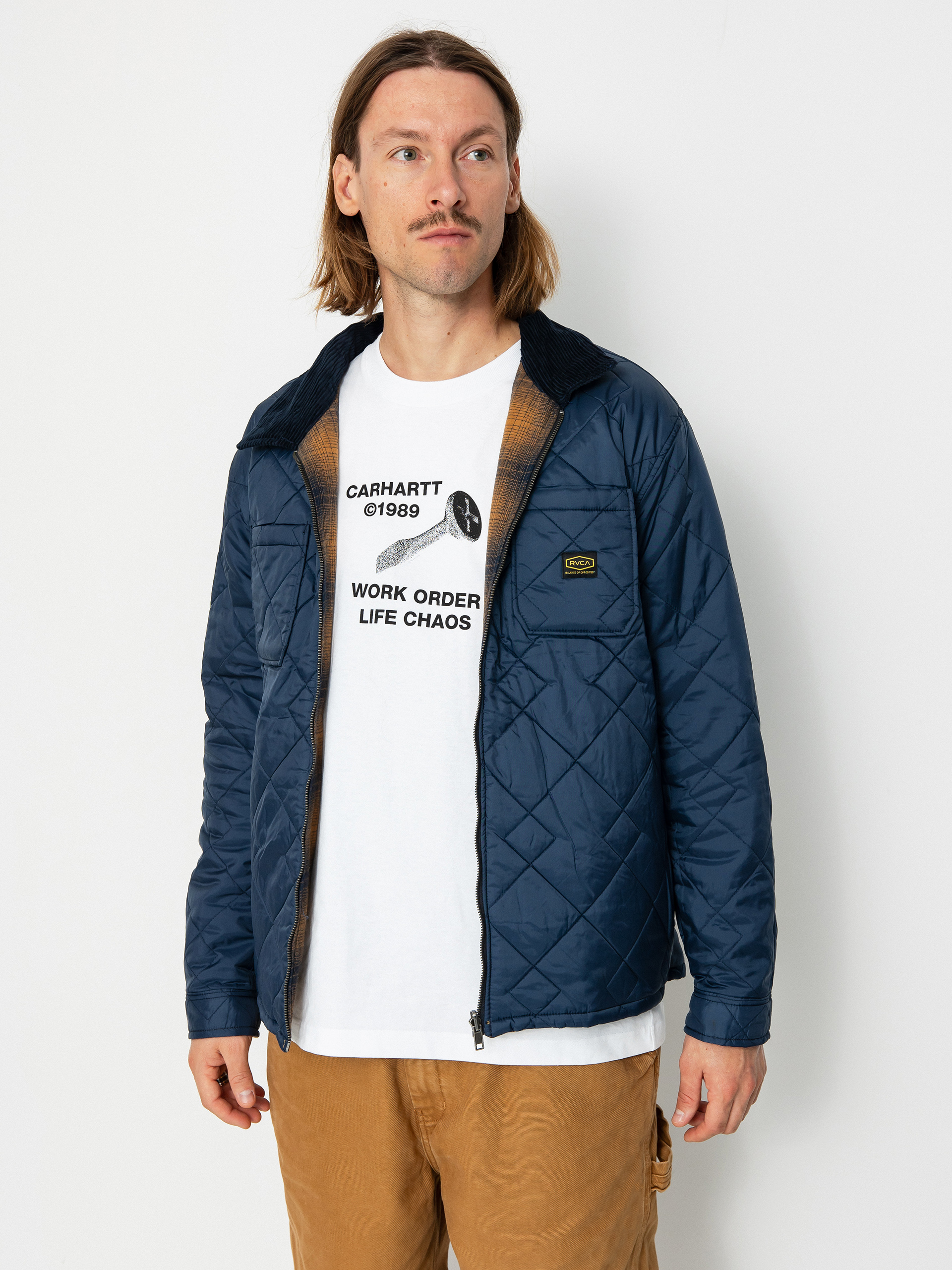 Kurtka RVCA Dayshift Reversible (navy)