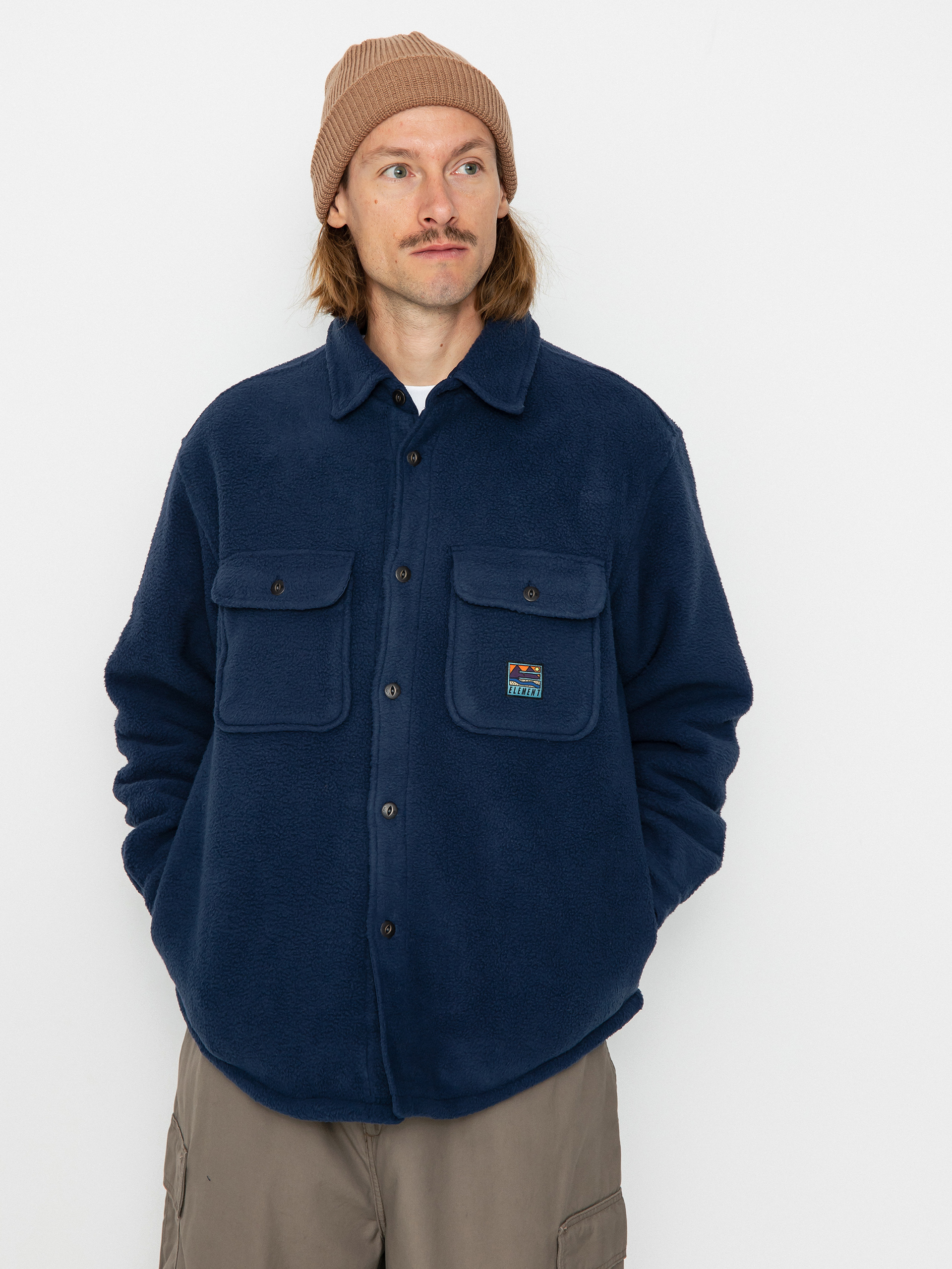 Koszula Element Hueco North (dark sapphire)