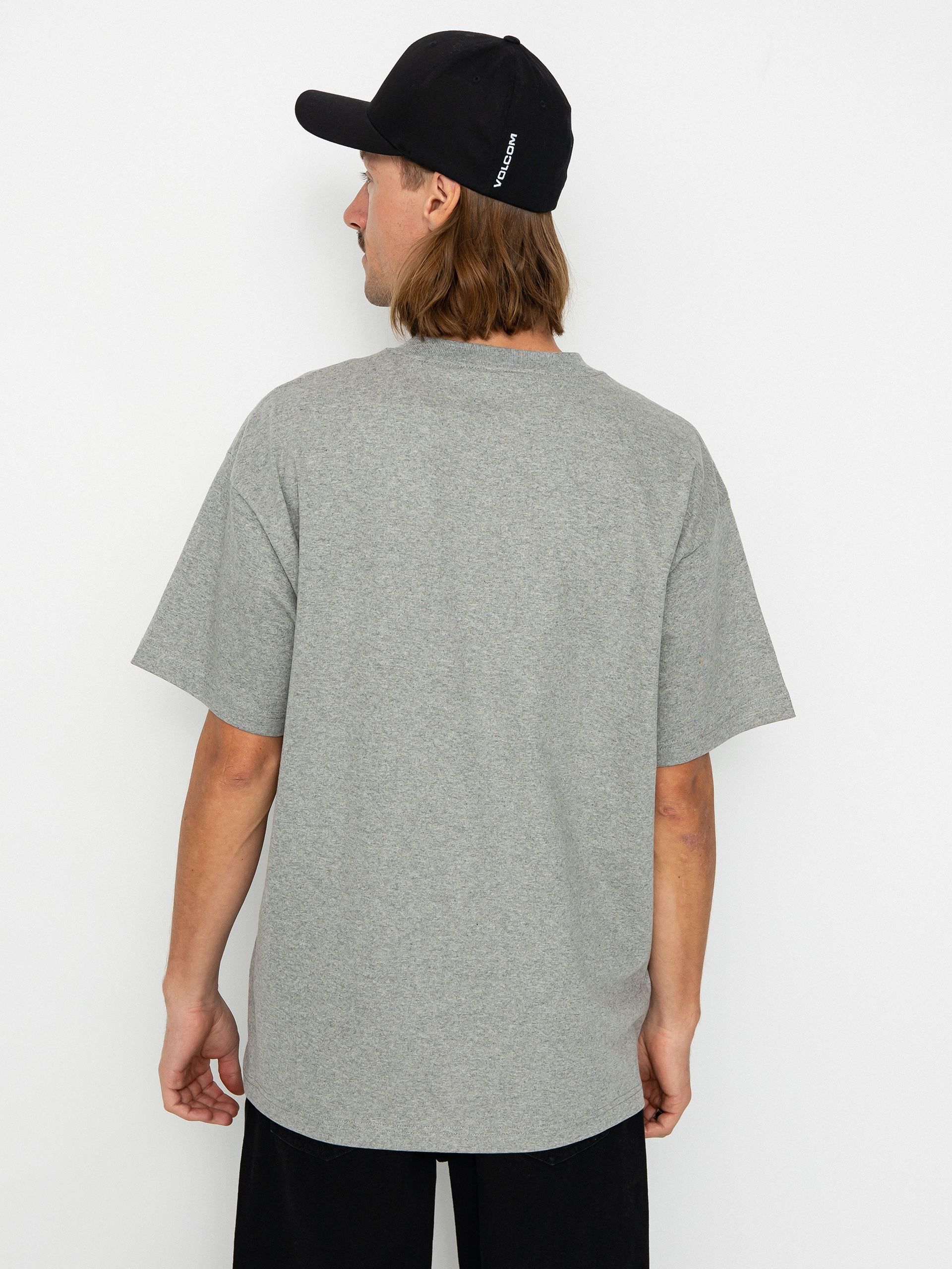 T-shirt Carhartt WIP Bubbles (grey heather/cherry)