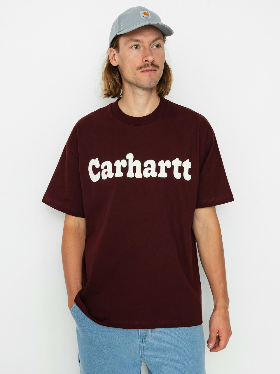 T-shirt Carhartt WIP Bubbles (amarone/wax)