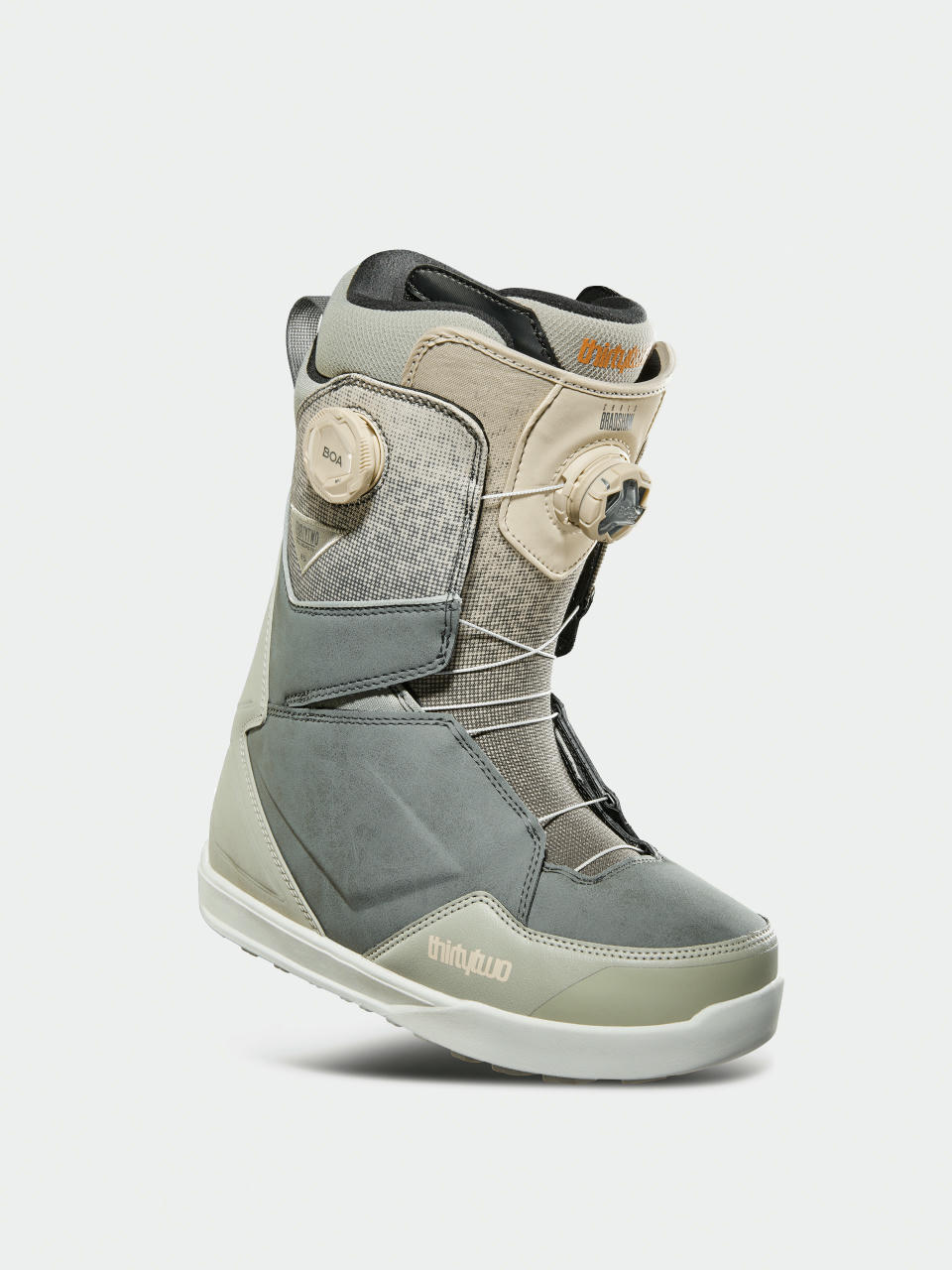 Buty snowboardowe ThirtyTwo Lashed Double Boa Bradshaw (grey/tan)