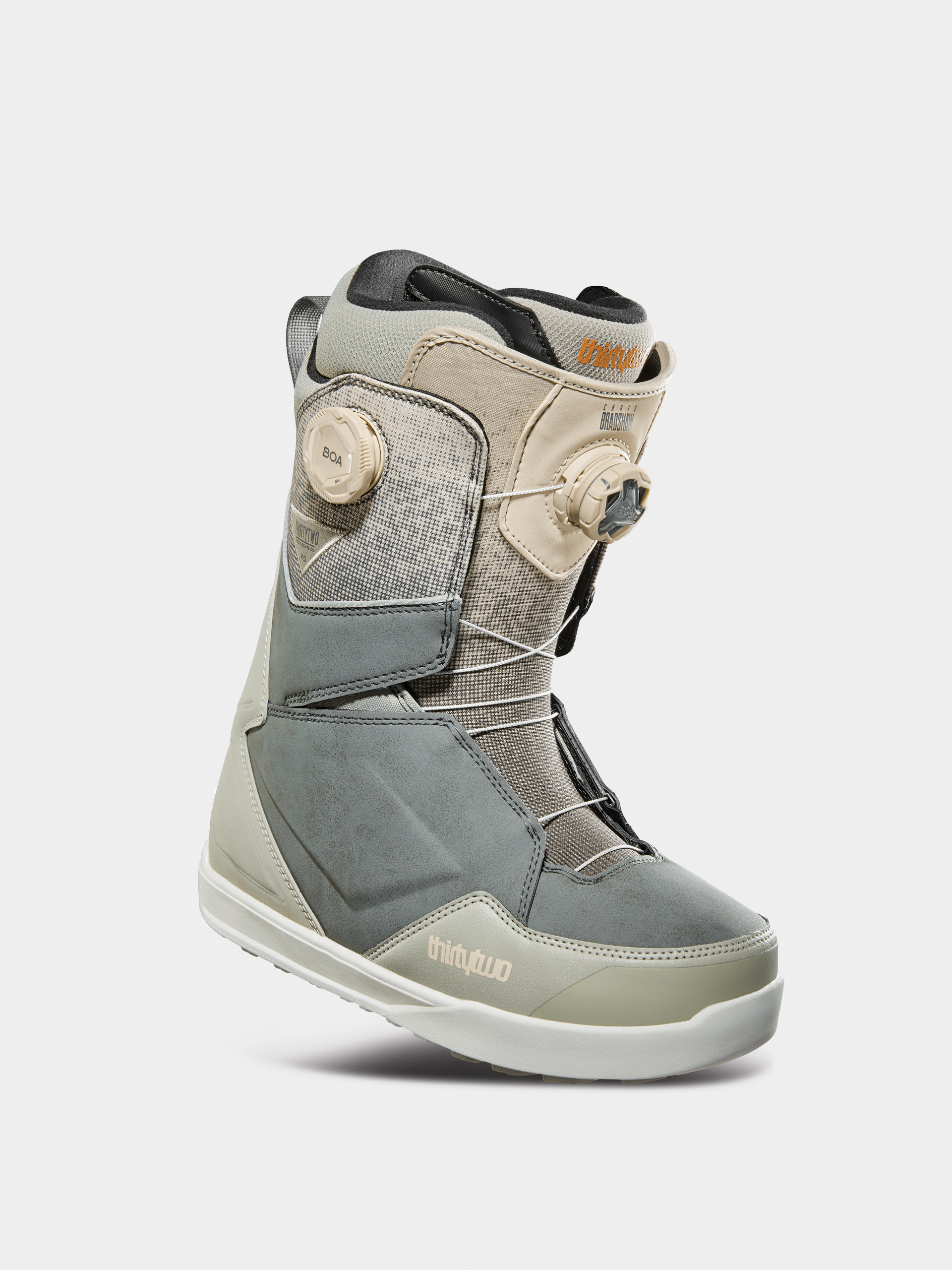 Męskie Buty snowboardowe ThirtyTwo Lashed Double Boa Bradshaw (grey/tan)