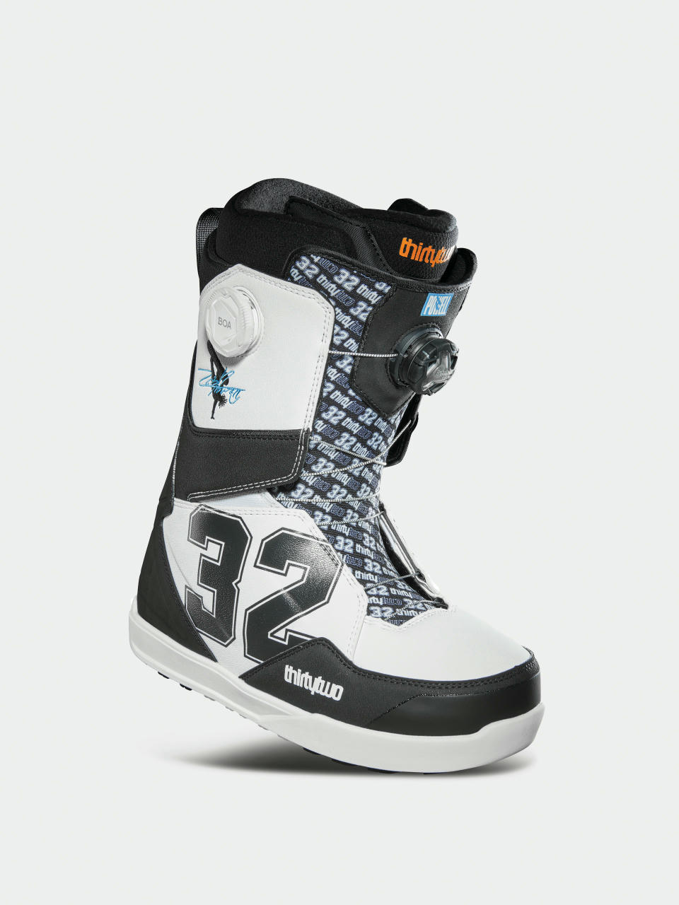 Buty snowboardowe ThirtyTwo Lashed Double Boa Powell (white/black)