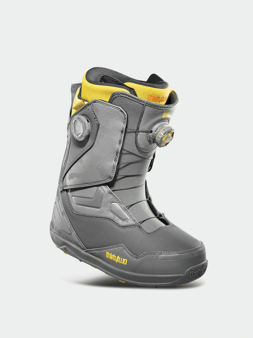 Męskie Buty snowboardowe ThirtyTwo Tm 2 Double Boa Stevens (grey/yellow)