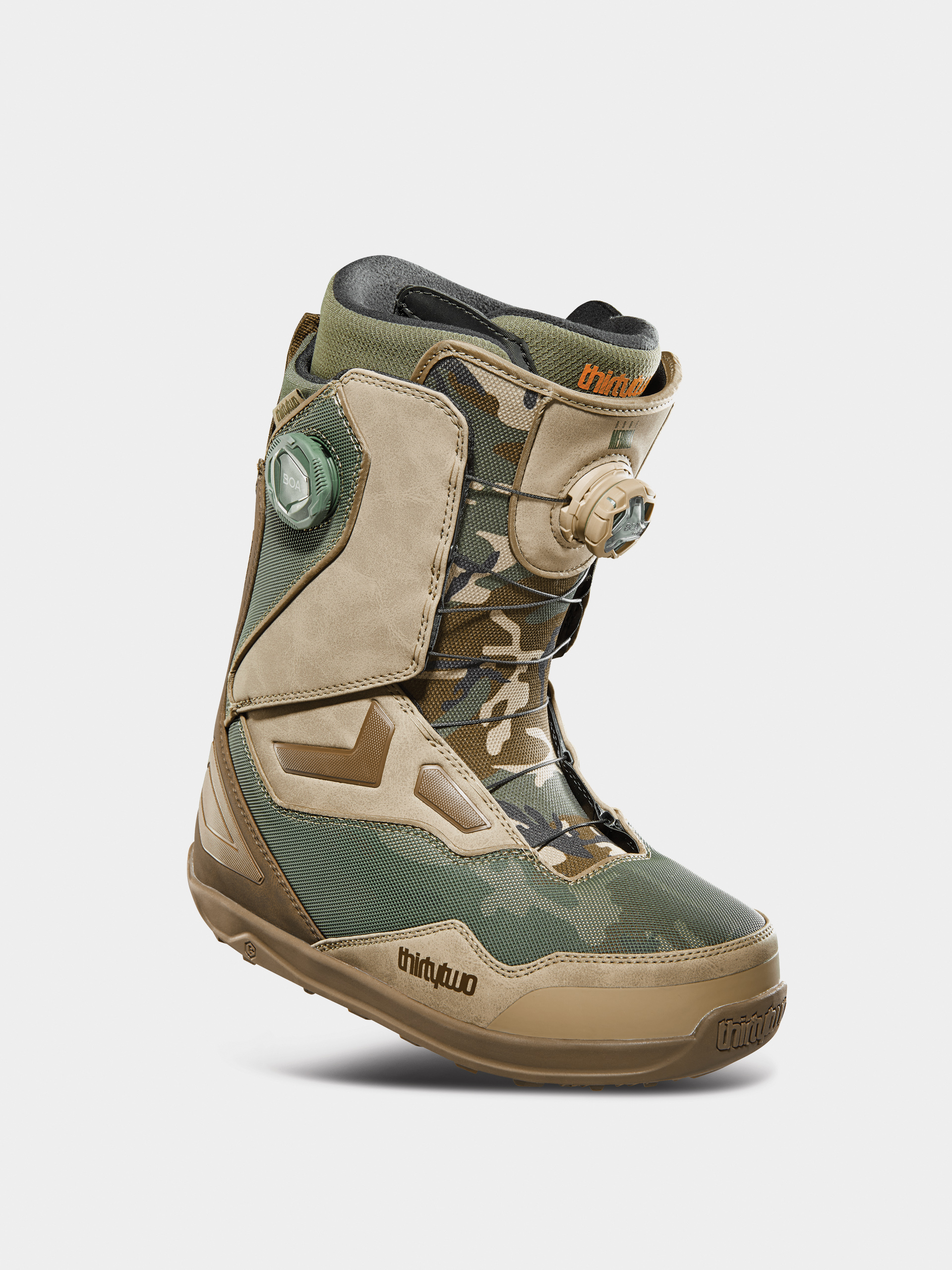 Męskie Buty snowboardowe ThirtyTwo Tm 2 Double Boa Wide X Merrill (tan/brown)