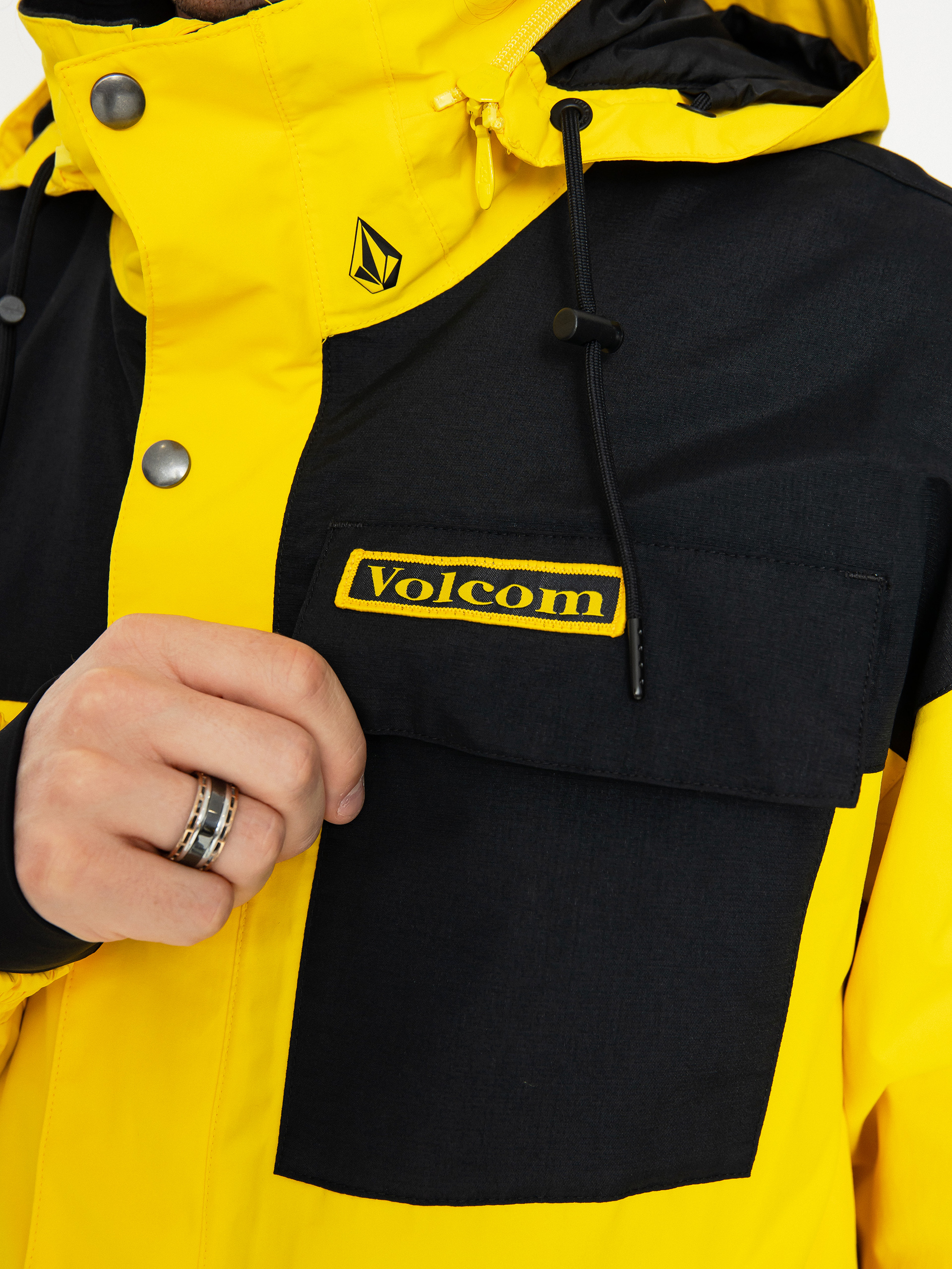Męska Kurtka snowboardowa Volcom Longo Gore Tex (bright yellow)