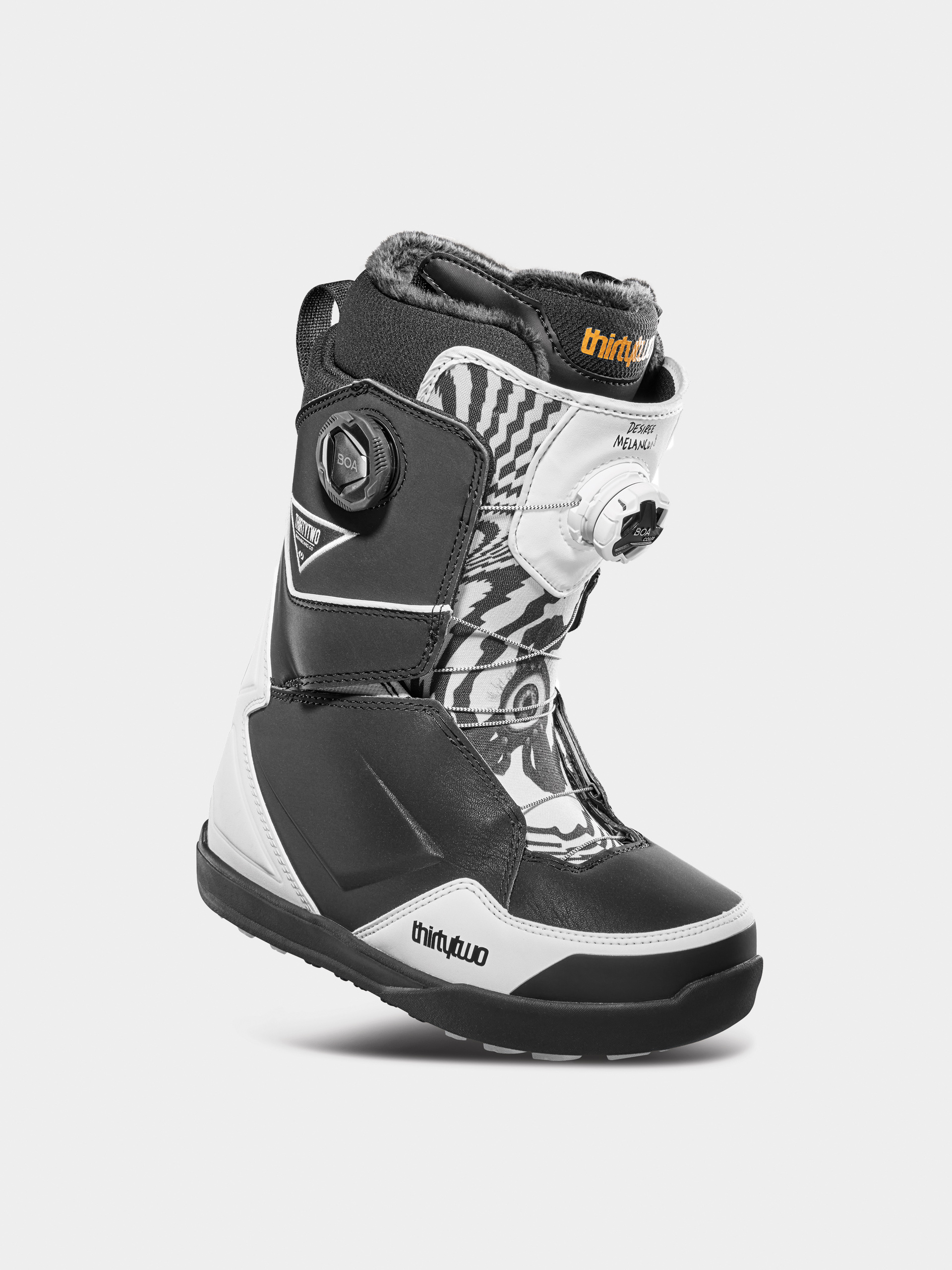 Buty snowboardowe ThirtyTwo Lashed Double Boa Melancon Wmn - biały ...