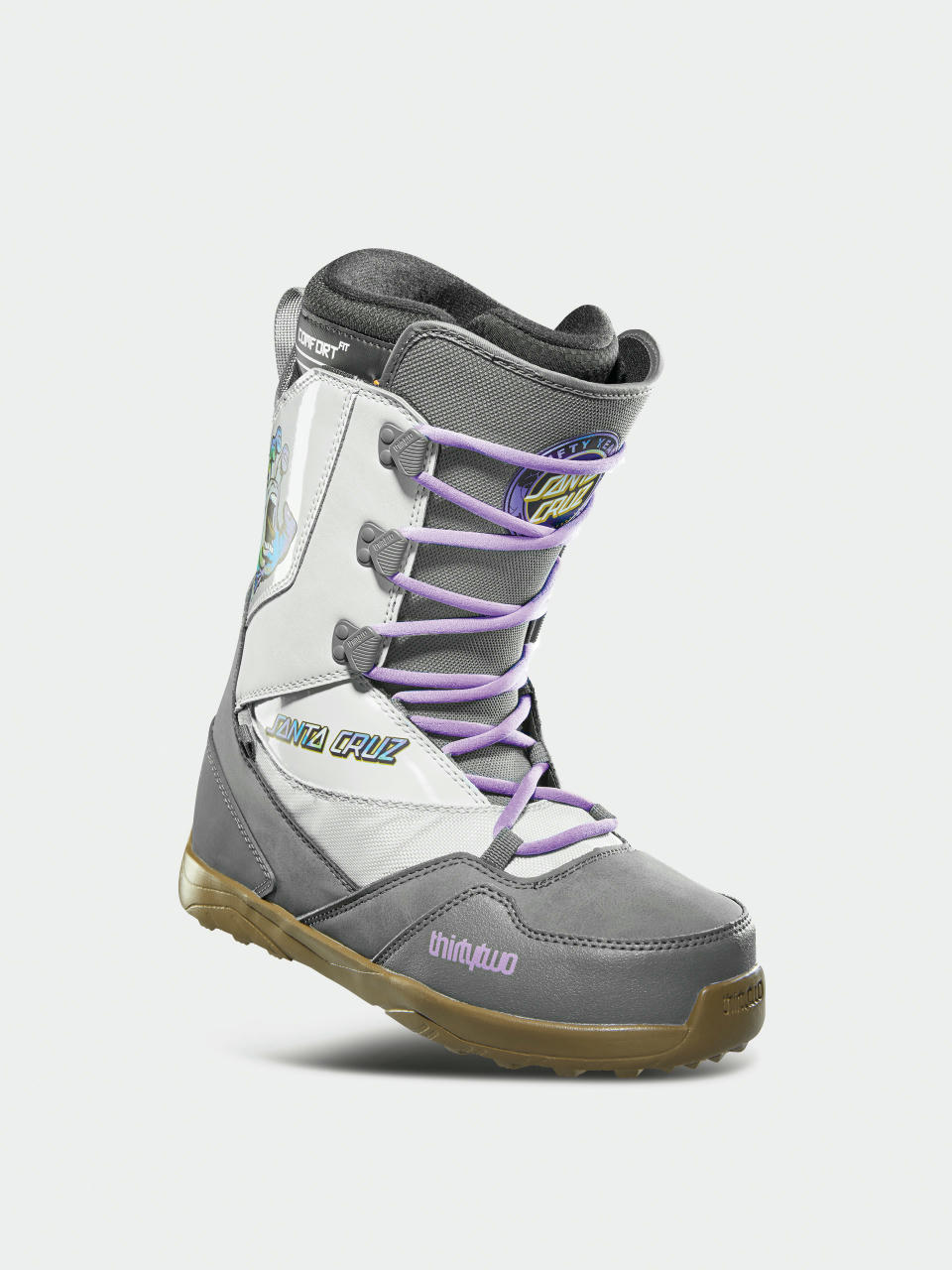 Buty snowboardowe ThirtyTwo Light X Santa Cruz (grey/gum)