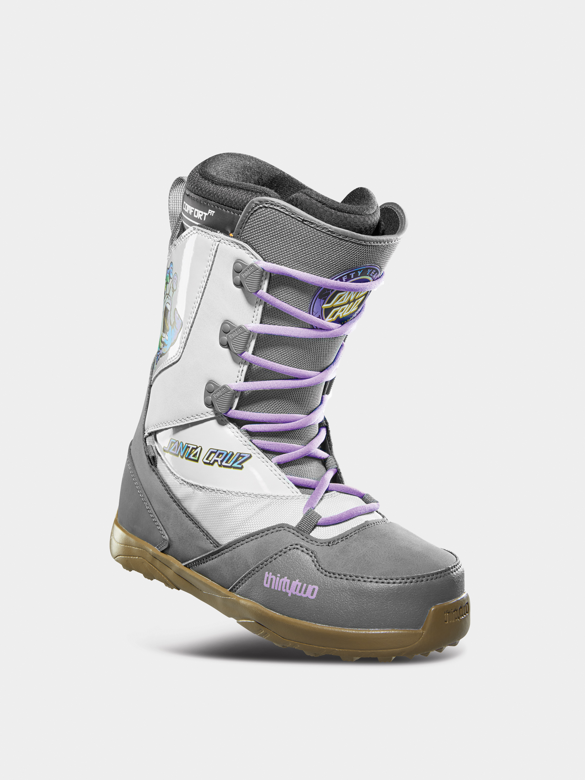 Męskie Buty snowboardowe ThirtyTwo Light X Santa Cruz (grey/gum)