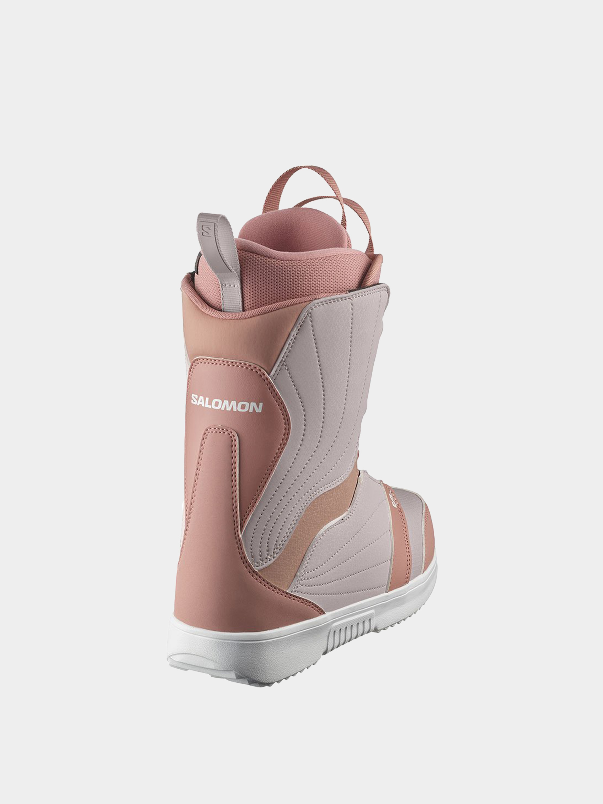 Damskie Buty snowboardowe Salomon Pearl Boa (ash rose/lilac ash/white)