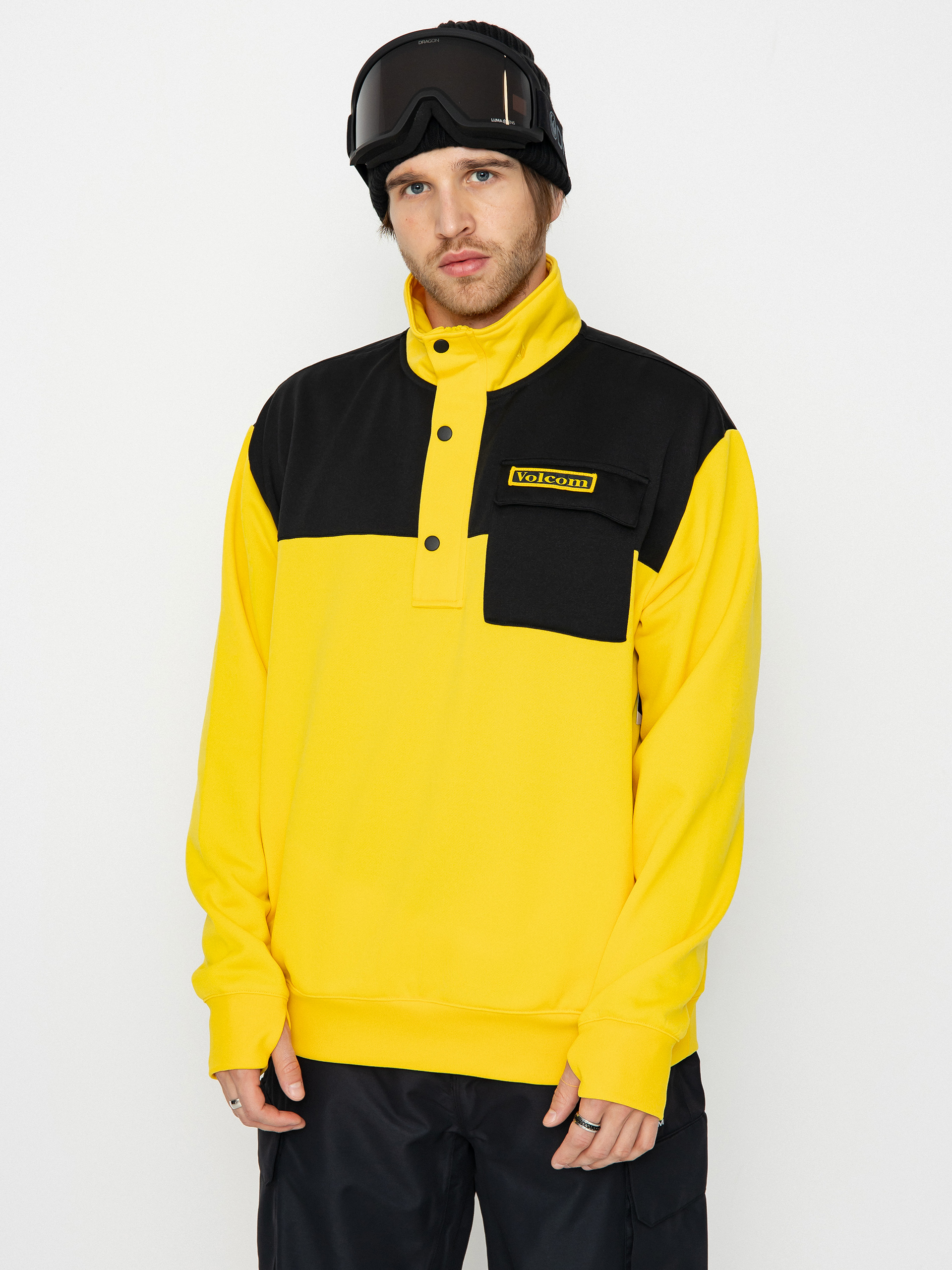 Bluza aktywna Volcom She 2 HD (bright yellow)