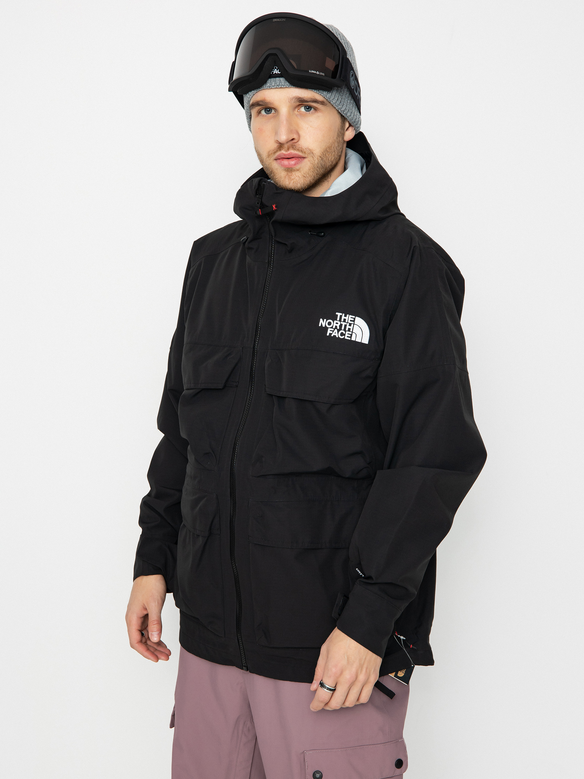 Kurtka snowboardowa The North Face Dragline - czarny (tnf black)