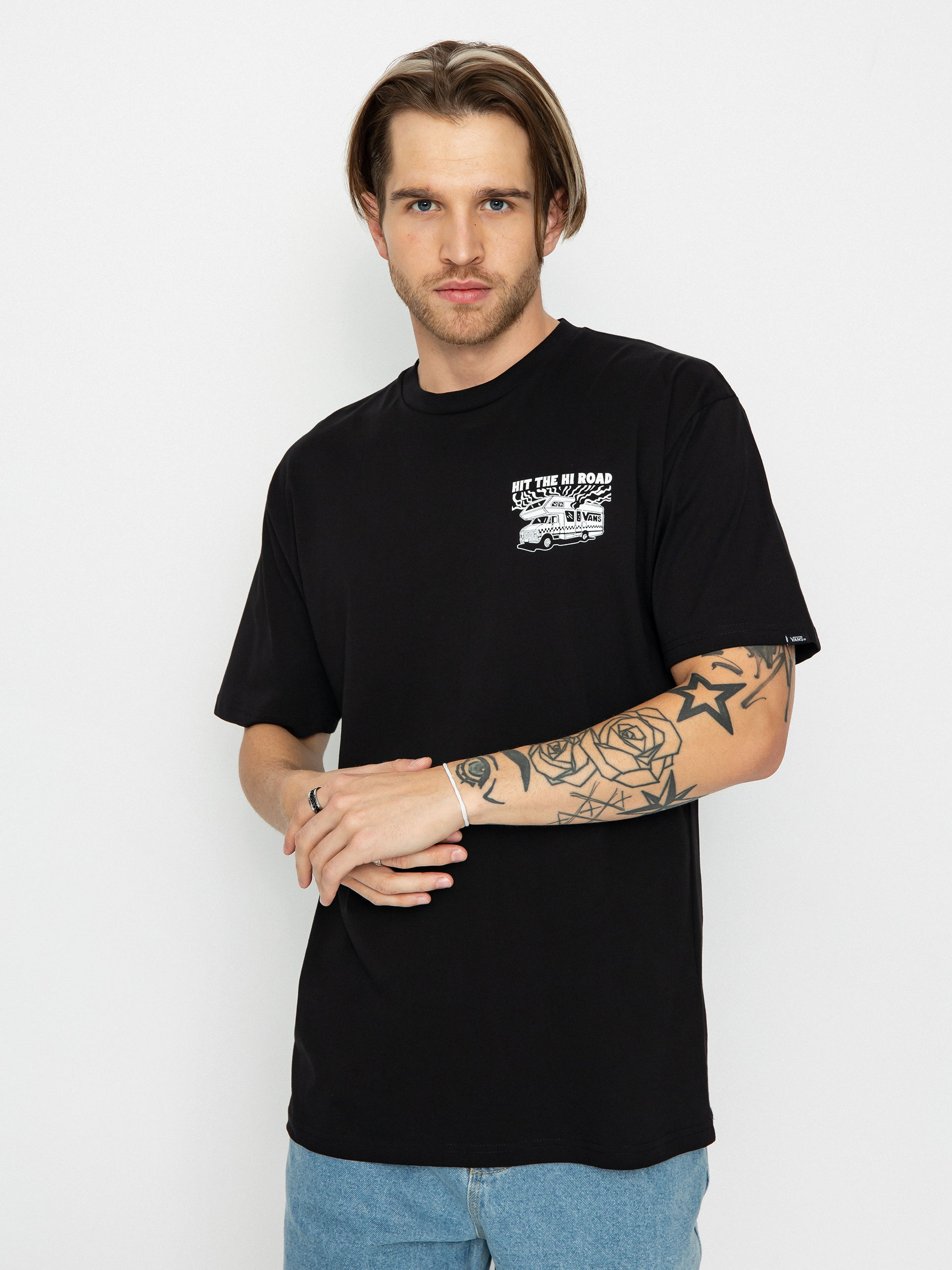 T-shirt Vans Hi Road Rv (black)