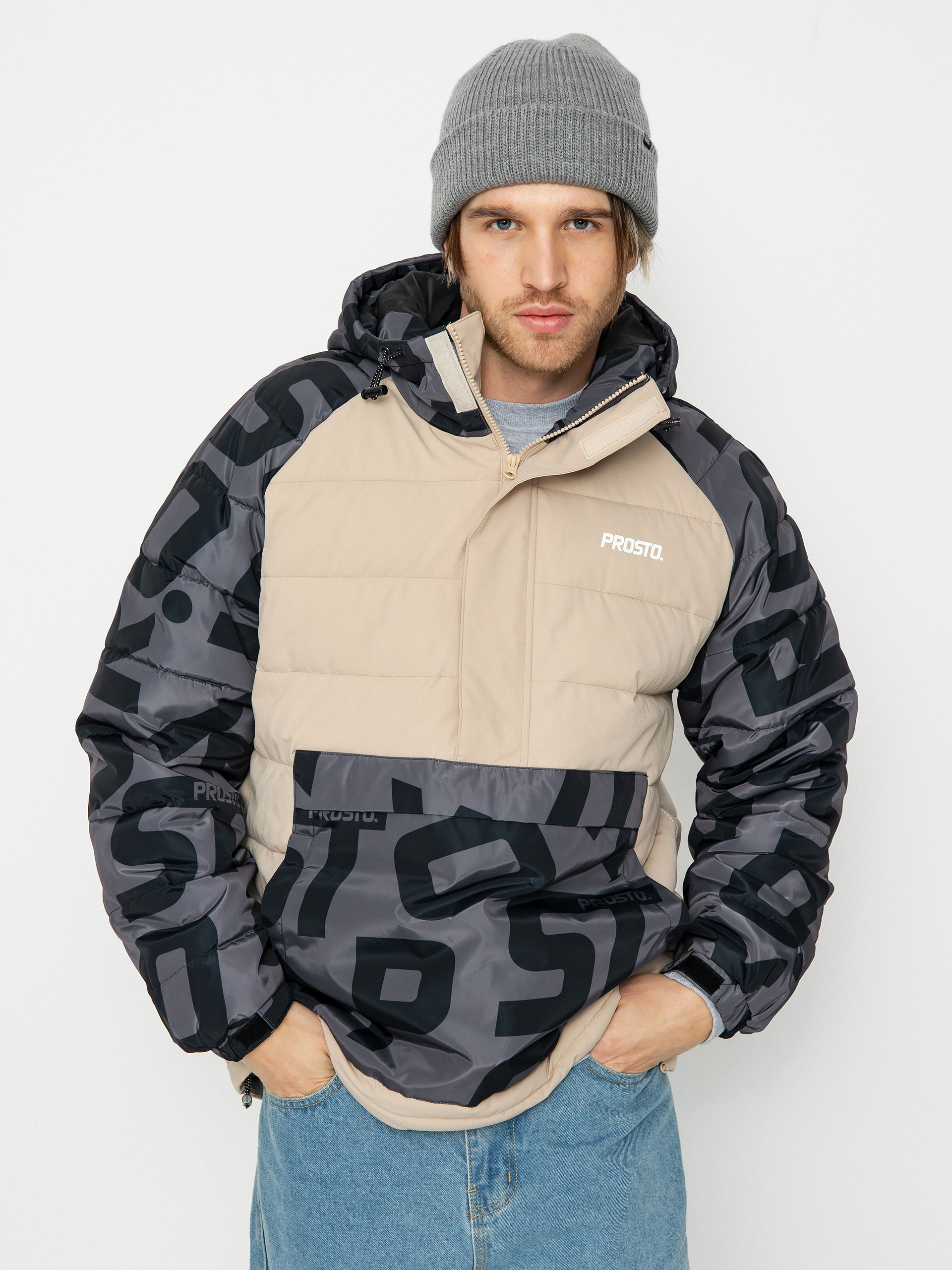 Kurtka Prosto Puff Anorak (beige)