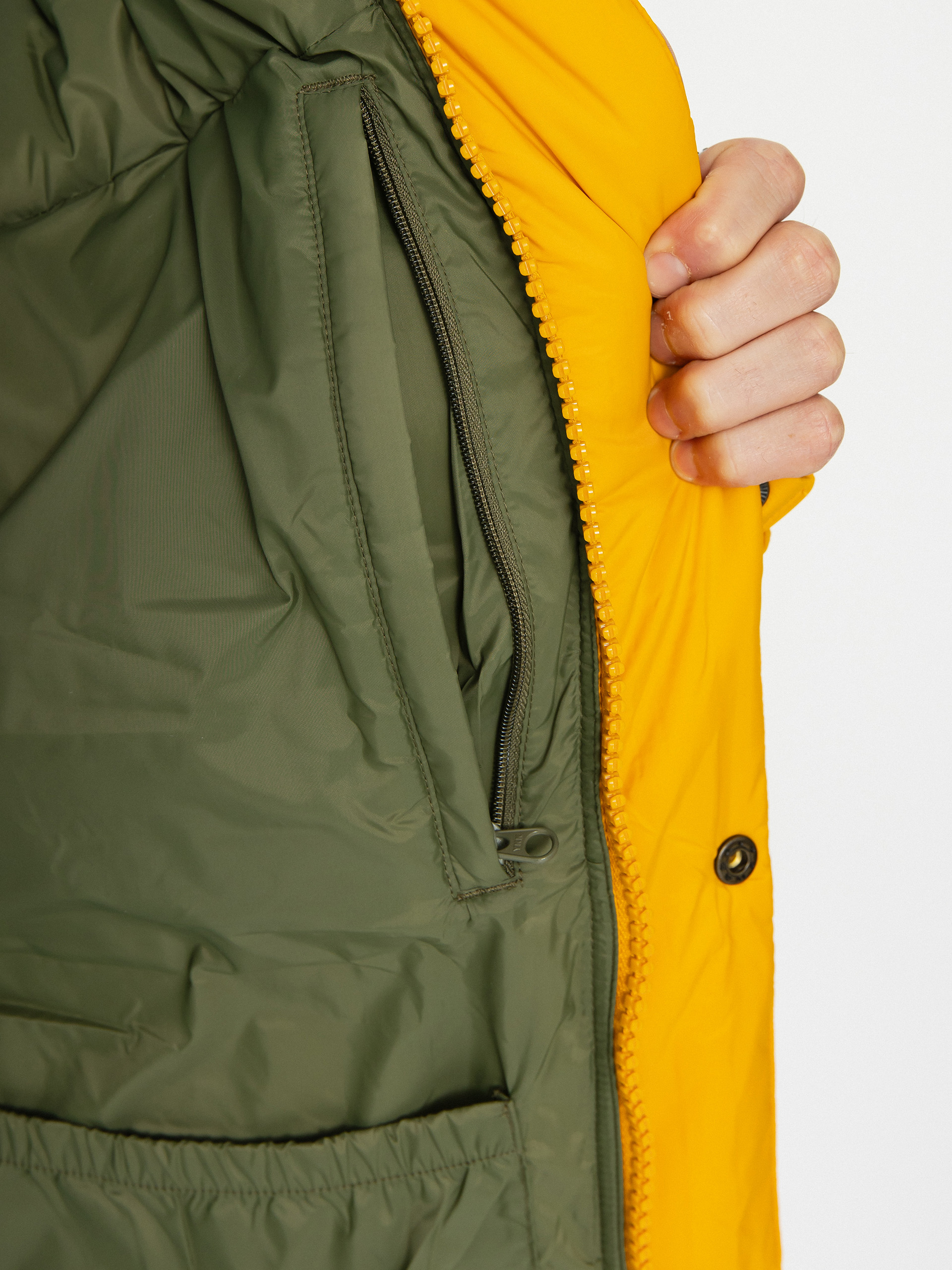 Kurtka Fjallraven Expedition Down Lite (mustard yellow/green)