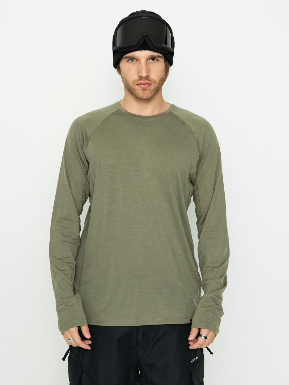 Longsleeve Burton Phayse Merino Crewneck Fleece (forest moss)